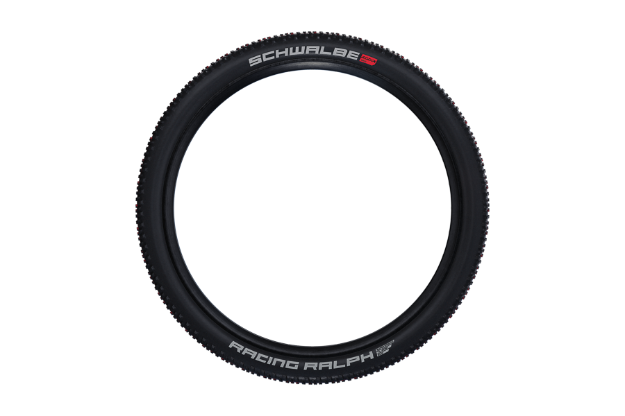 Schwalbe Racing Ralph 29 x 2.35 Evolution Folding Addix Speed Red TL-Easy SuperRace Tyre with Transparent Sidewall