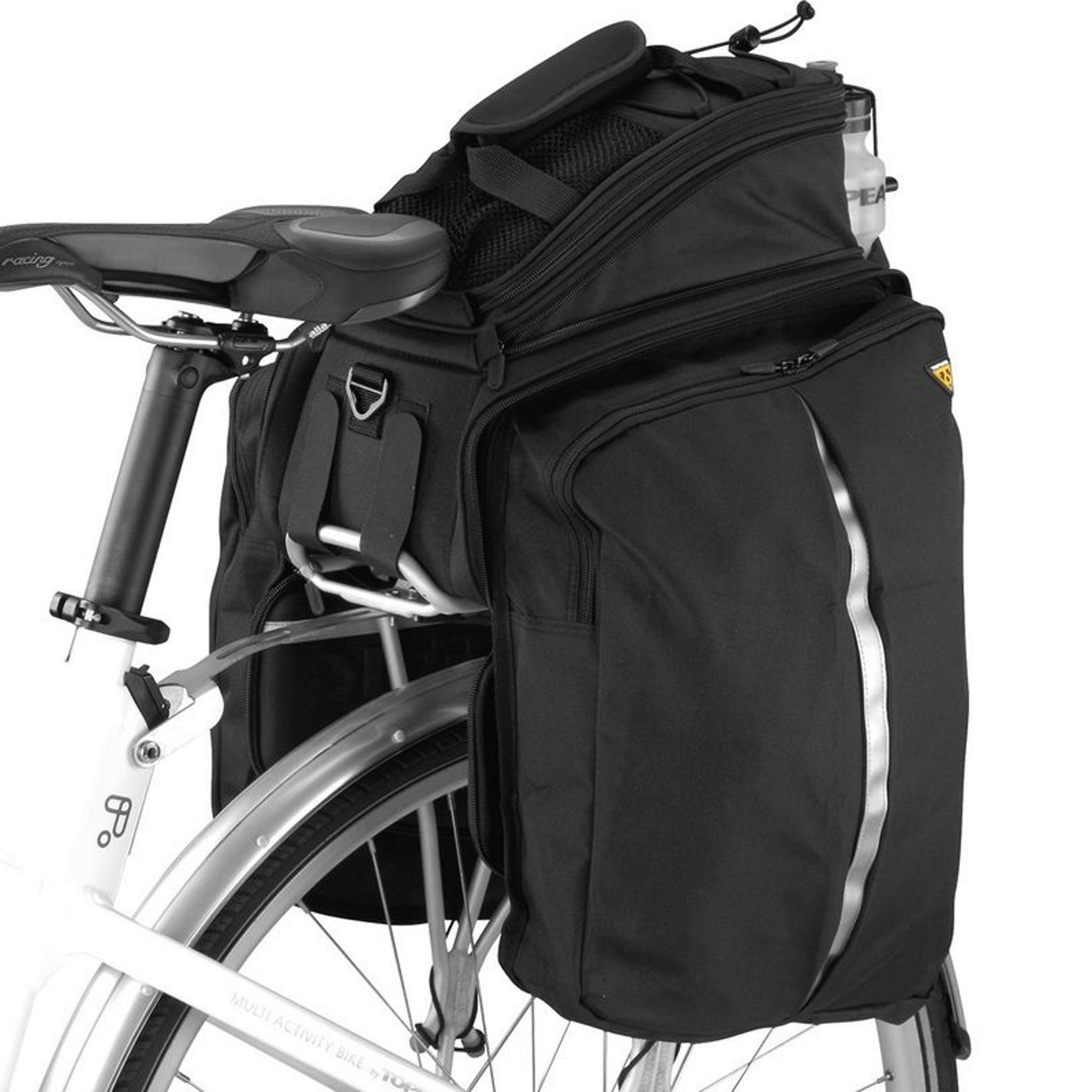 Topeak Trunk Bag MTS DXP with Expandable Panniers for Bicycle Storage