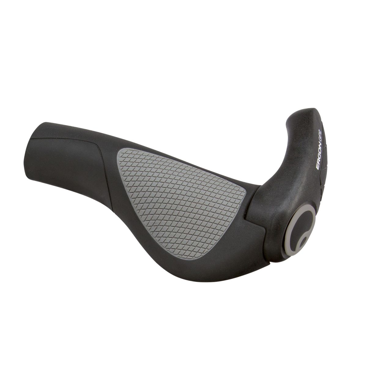 Ergon Large GP2-L Black/Grey Bike Grips for Optimal Comfort