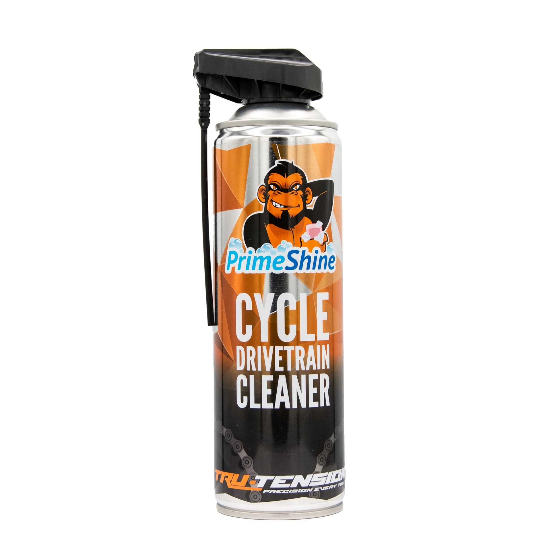Tru-Tension High-Efficiency Aerosol Cleaner for Cycle Drivetrains
