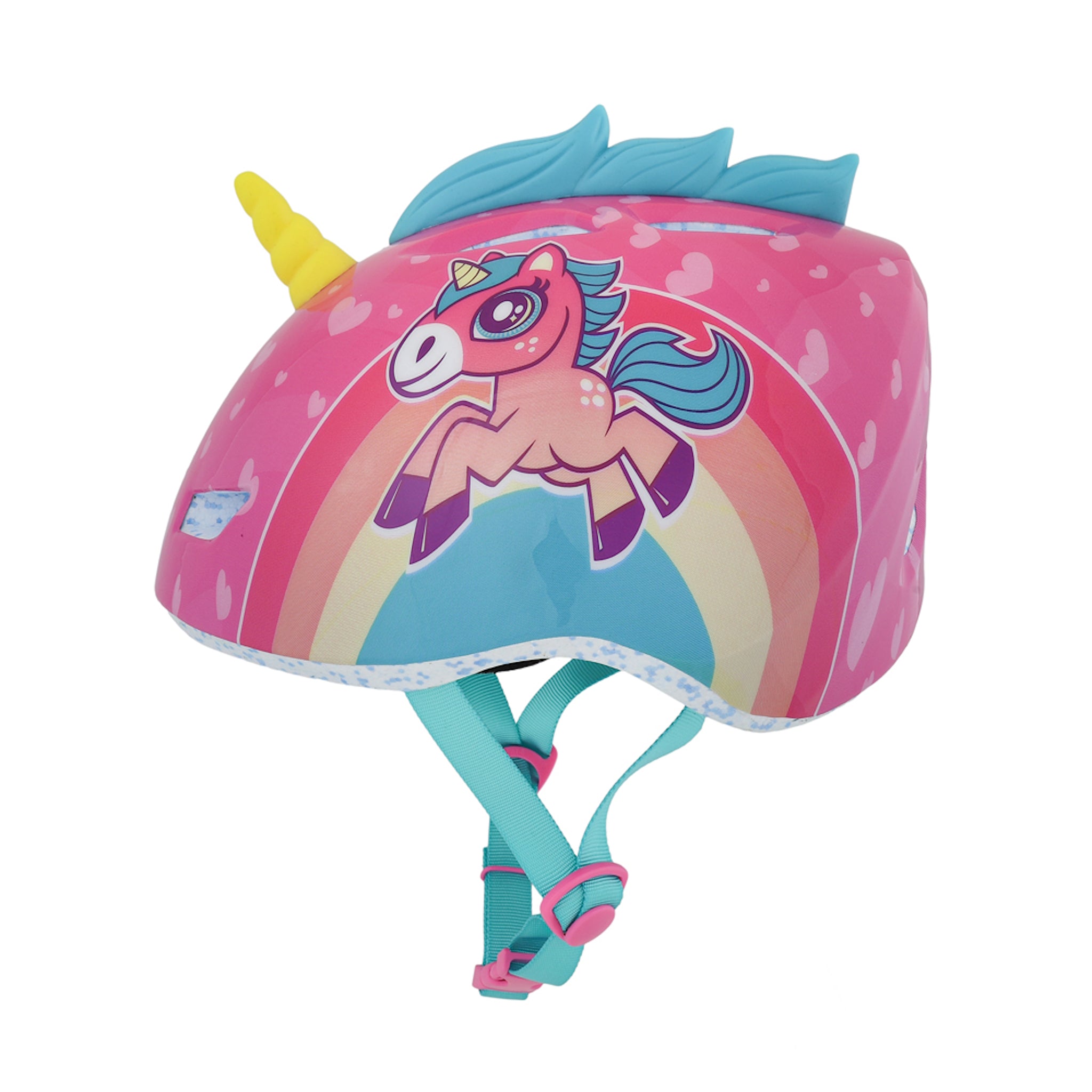 Raskullz Pink Infant Unicorn-Style Bicycle Helmet for Little Unicorn Lovers