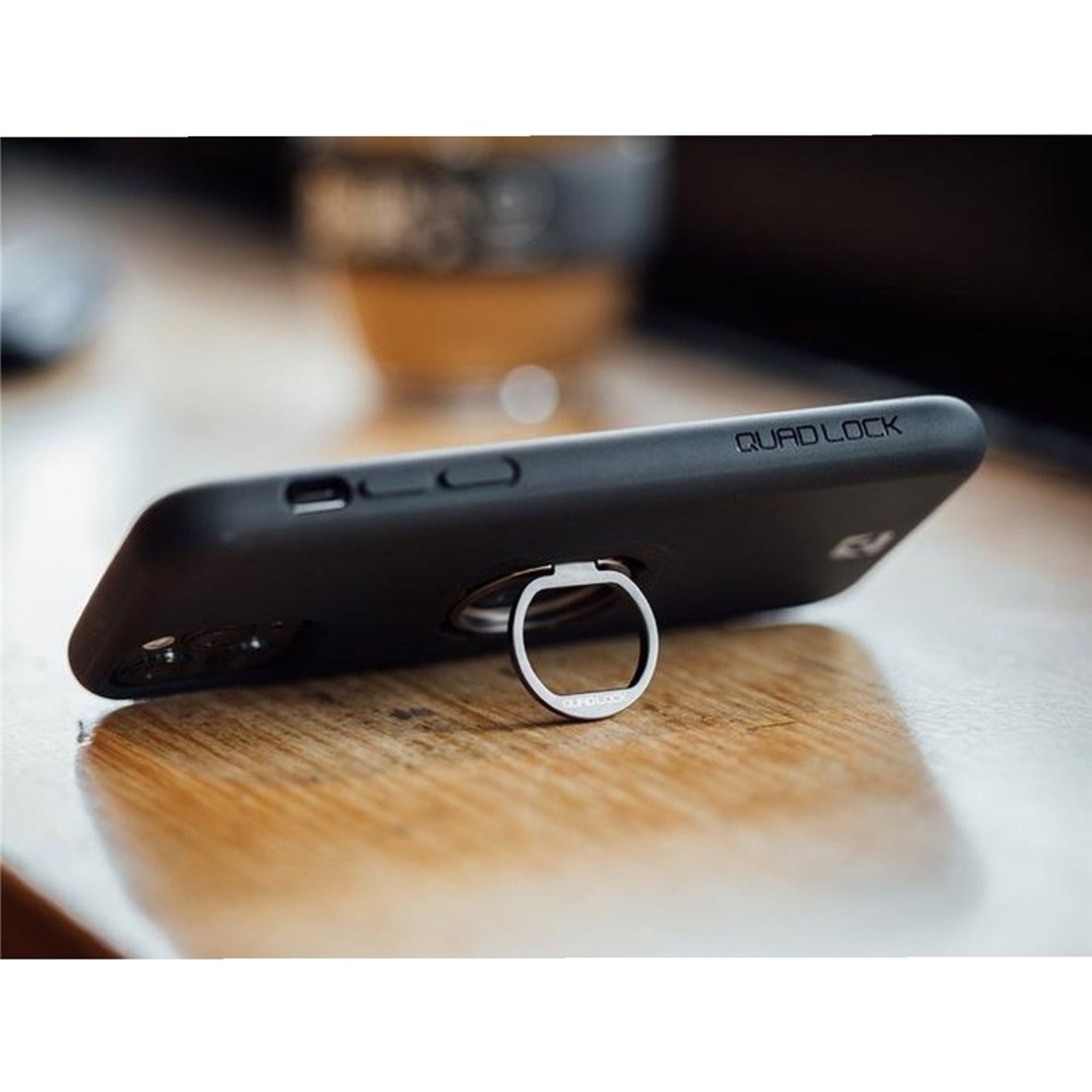 Quad Lock Mobile Phone Ring and Stand - An Ideal Accessory for Enhanced Phone Usage