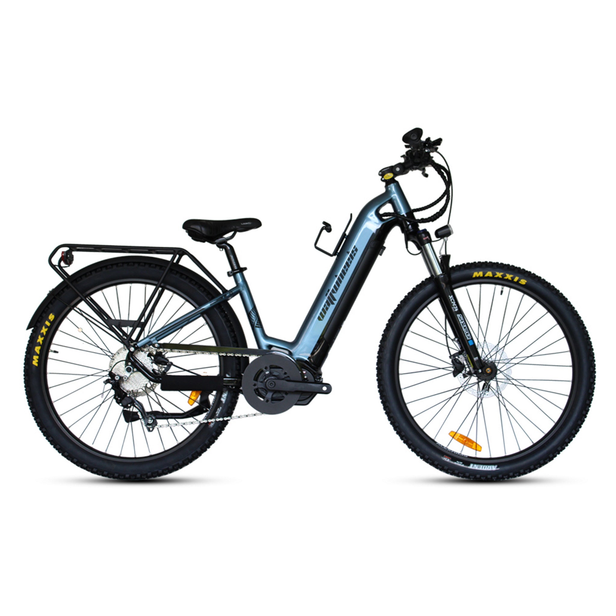 Watt Wheels Bighorn LS Electric Bike with 720Wh Battery in Gloss Stone Blue