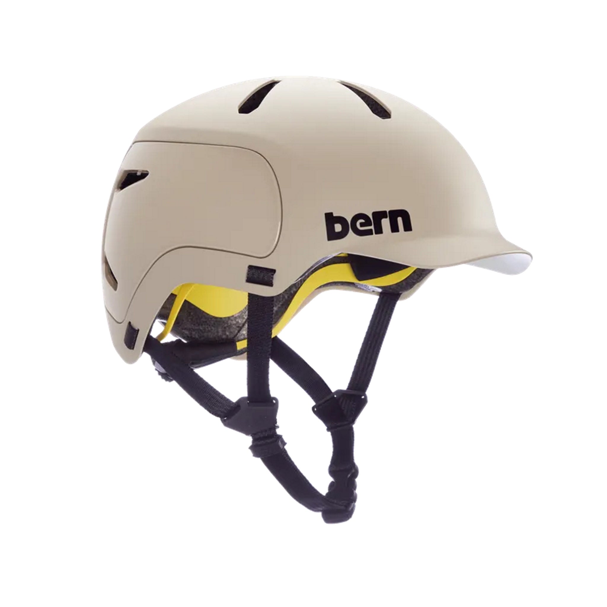 Bern Watts 2.0 MIPS Matte Beige Adventure Helmet for All Seasons