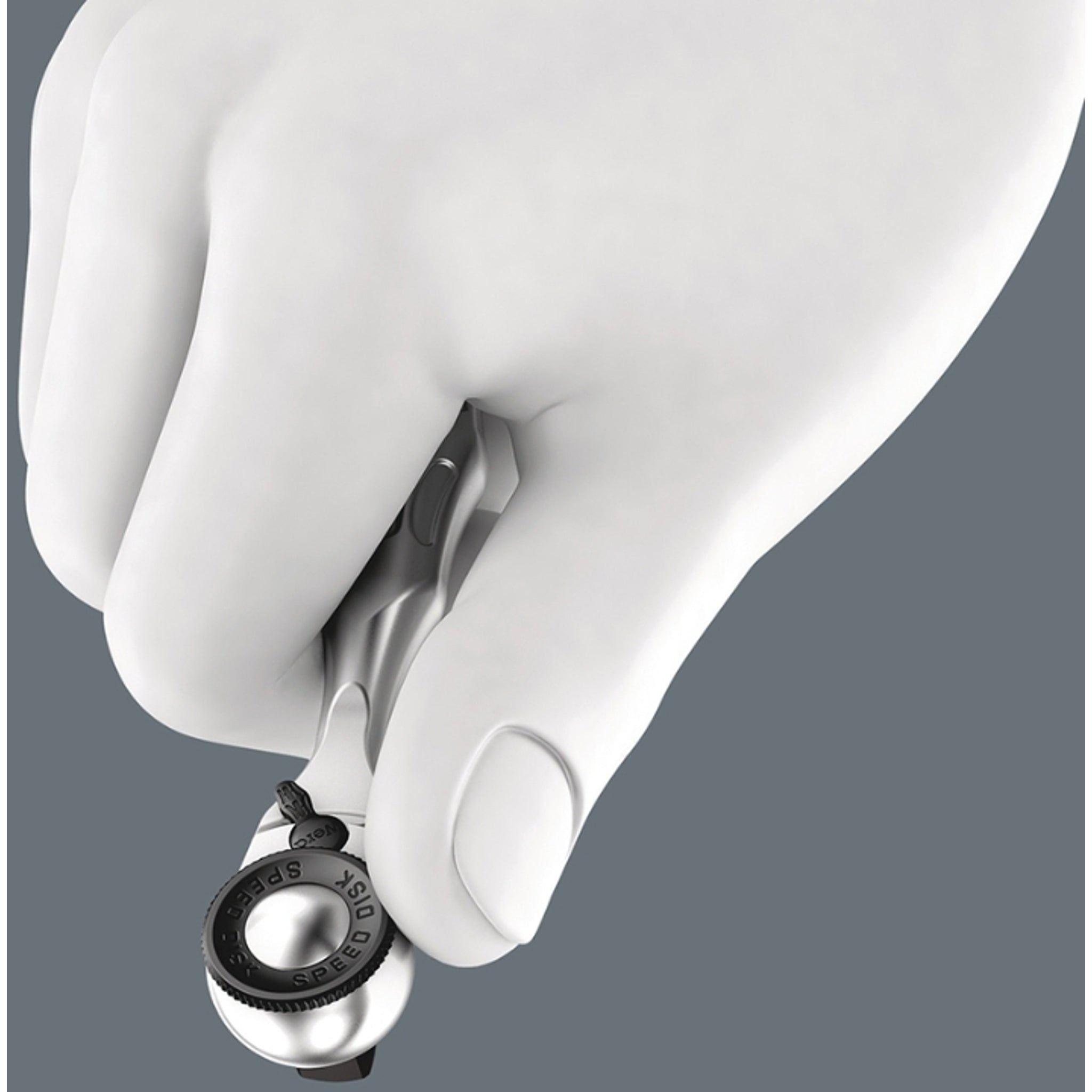 Wera 8008 A Zyklop Mini Ratchet with 1/4 Square Drive for Precise Work