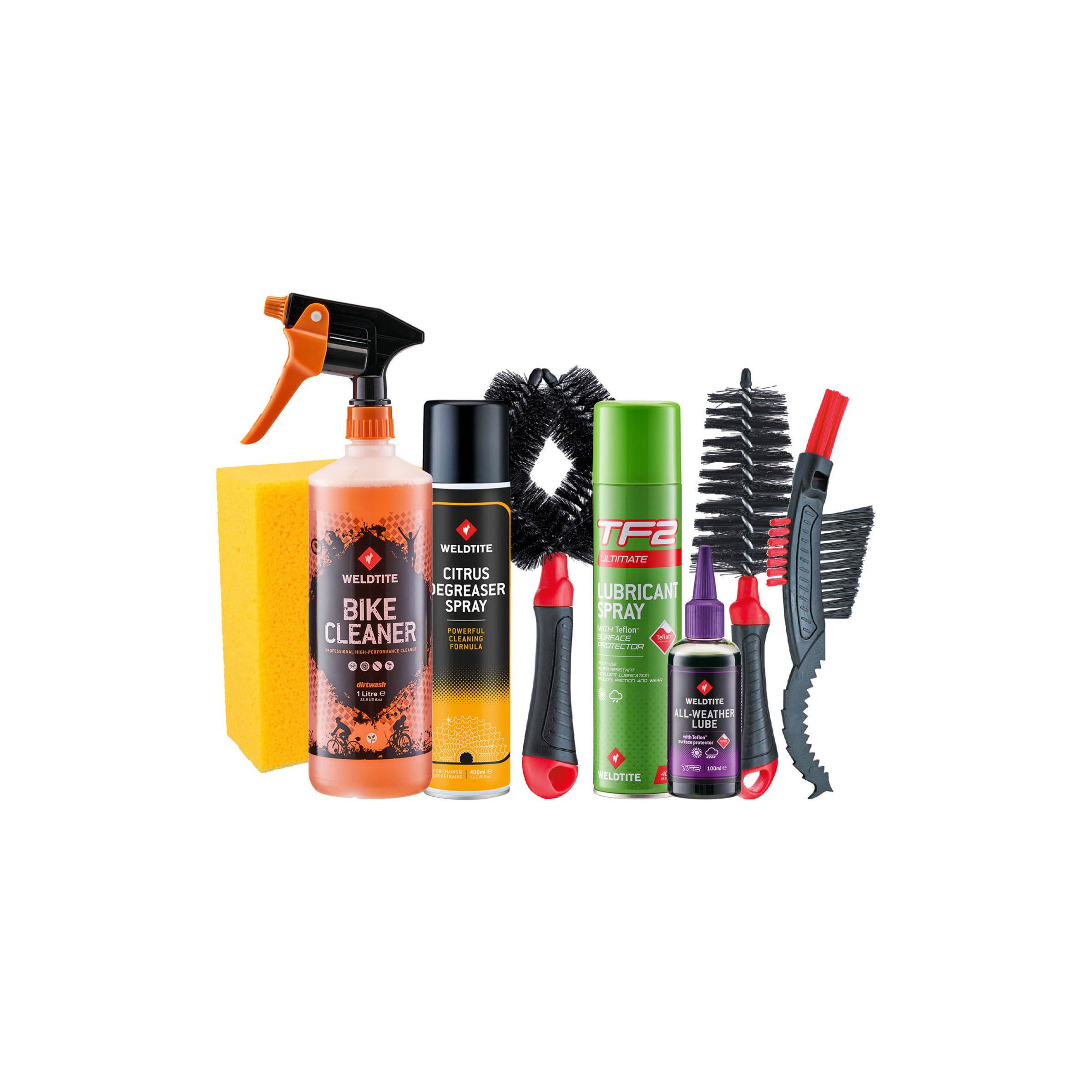 12L Weldtite Premium Bike Maintenance Bucket Kit for Optimal Care