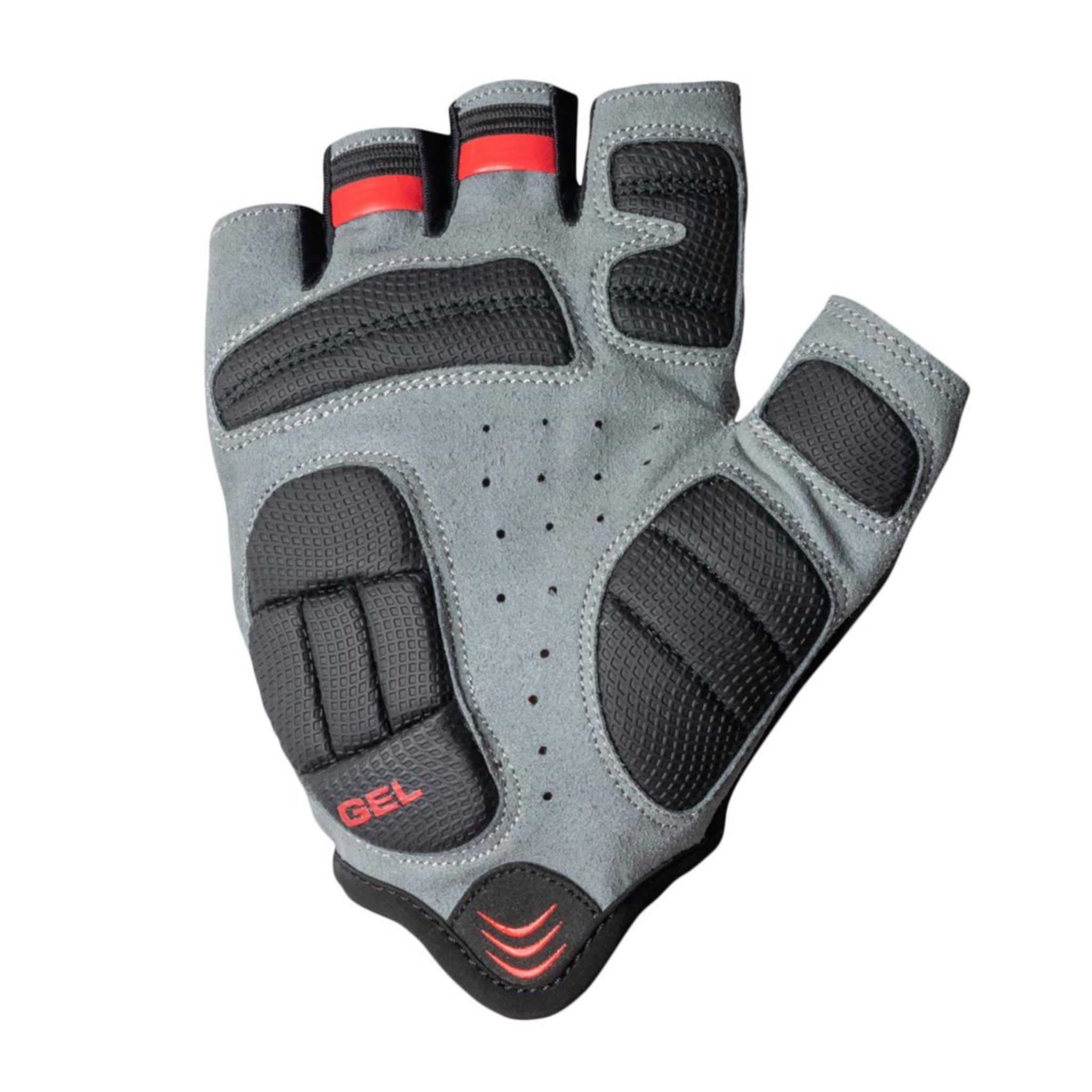 Bellwether Men's Black 2.0 Ergo Gel Fingerless Cycling Gloves