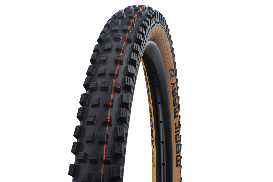 Schwalbe Magic Mary 29x2.6 Evolution Folding Addix Soft Orange TL-Easy SuperTrail Tire