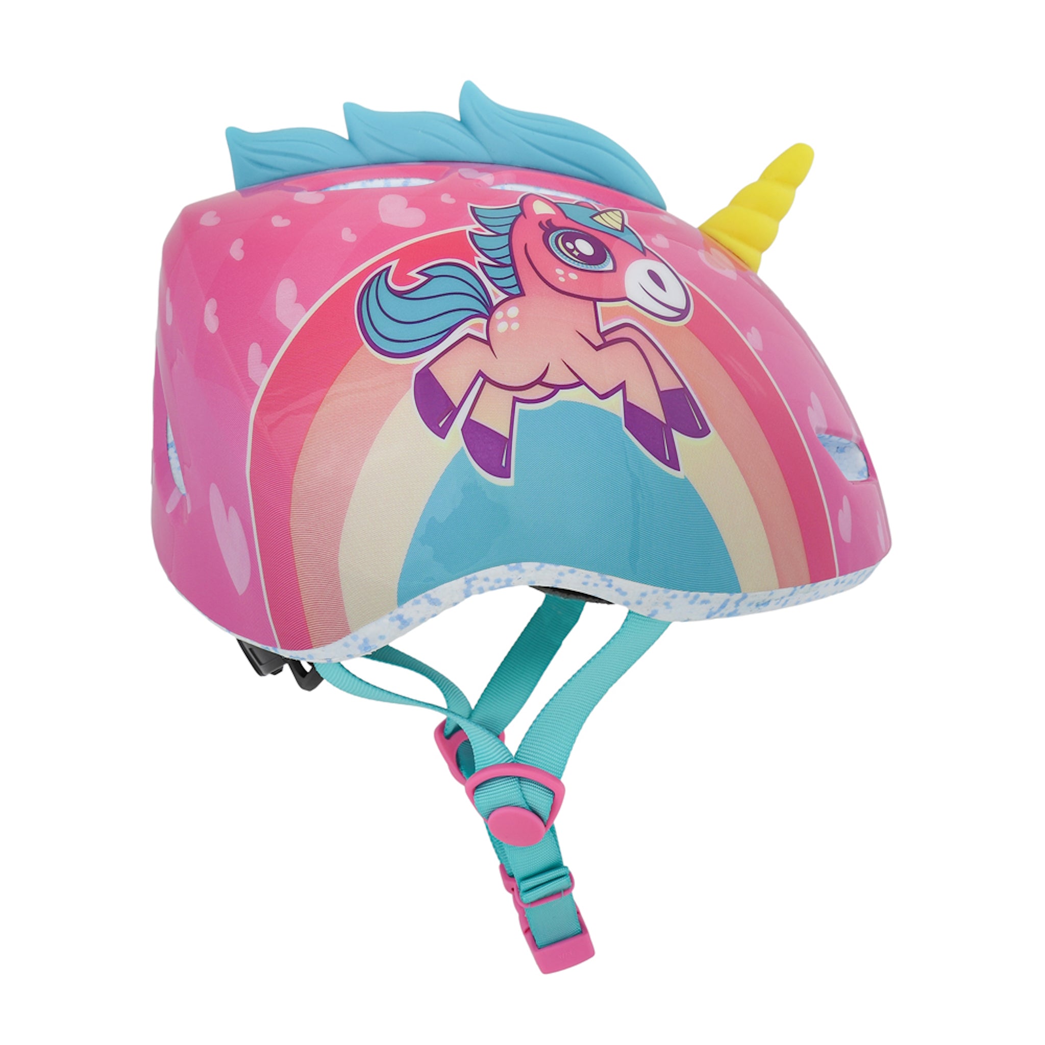 Raskullz Pink Infant Unicorn-Style Bicycle Helmet for Little Unicorn Lovers