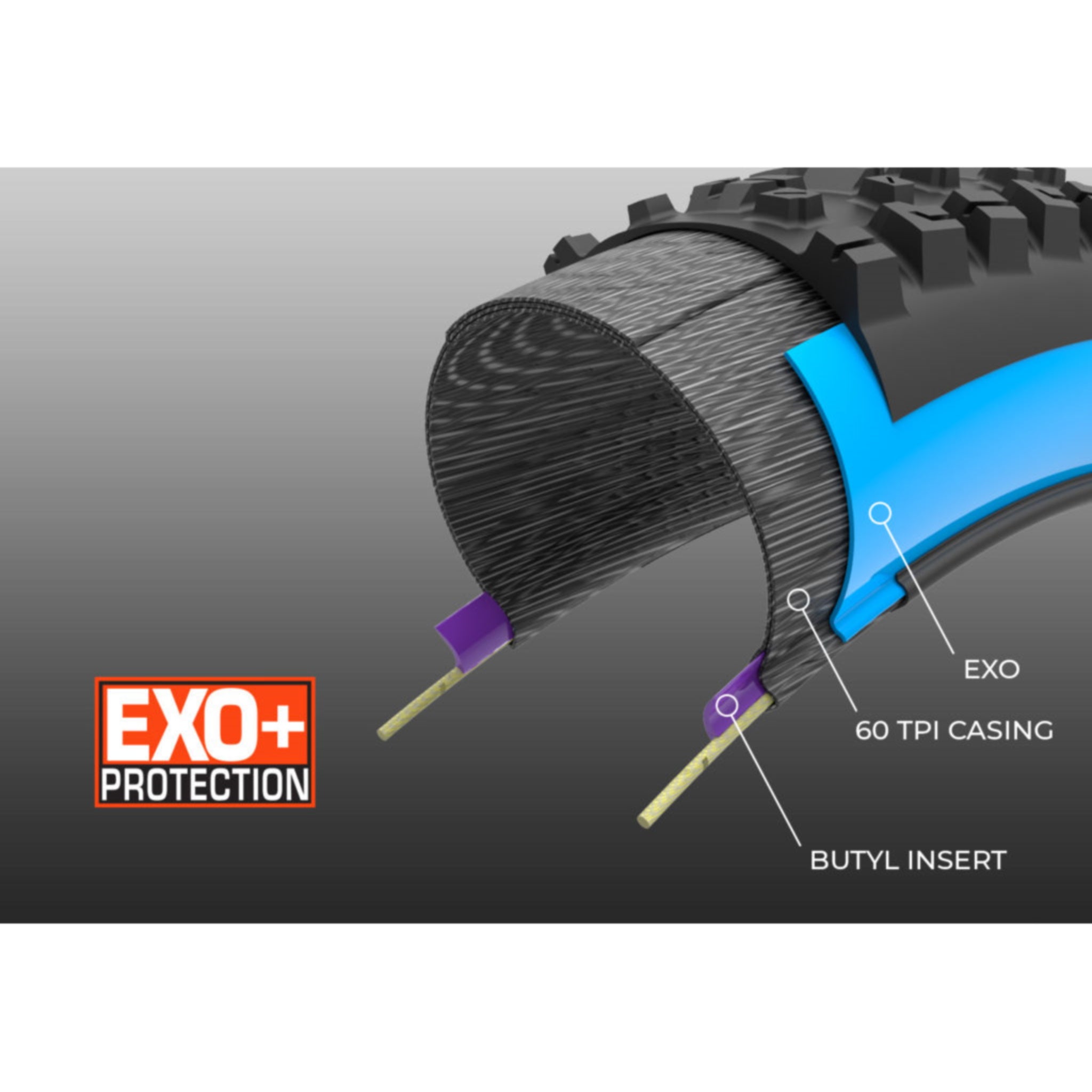 Maxxis 29 x 2.50 WT Minion DHF 3C/EXO+TR Tubeless-Ready Mountain Bike Tire