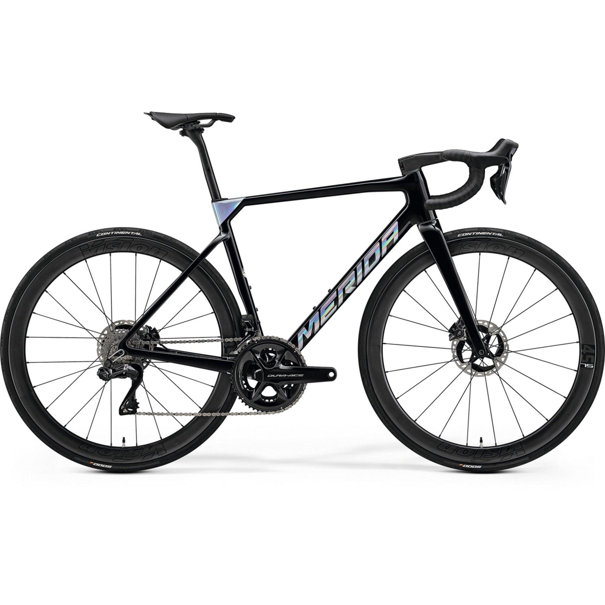 Merida Scultura Team Metallic Black Road Race Bicycle (Flash BCP) for Professional Races