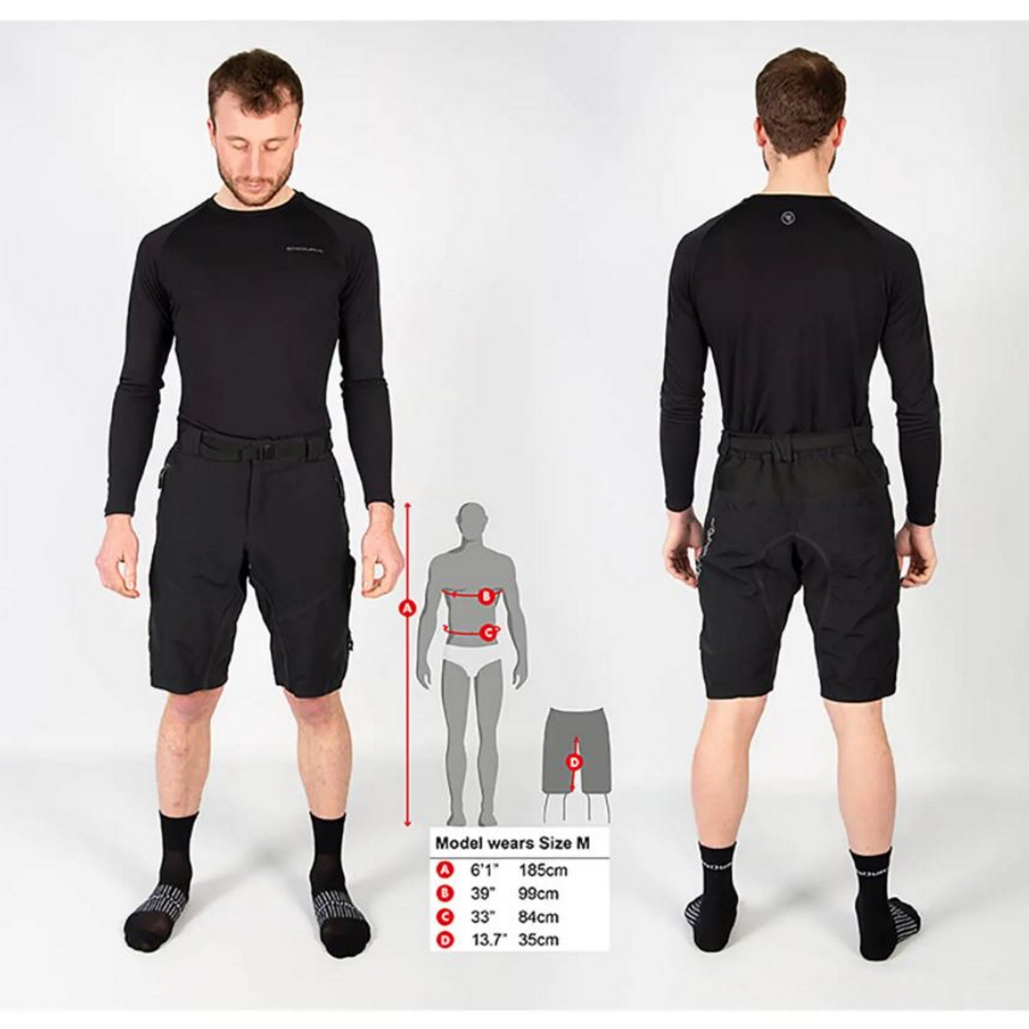 Endura Olive Green Hummvee II Short with Detachable Liner