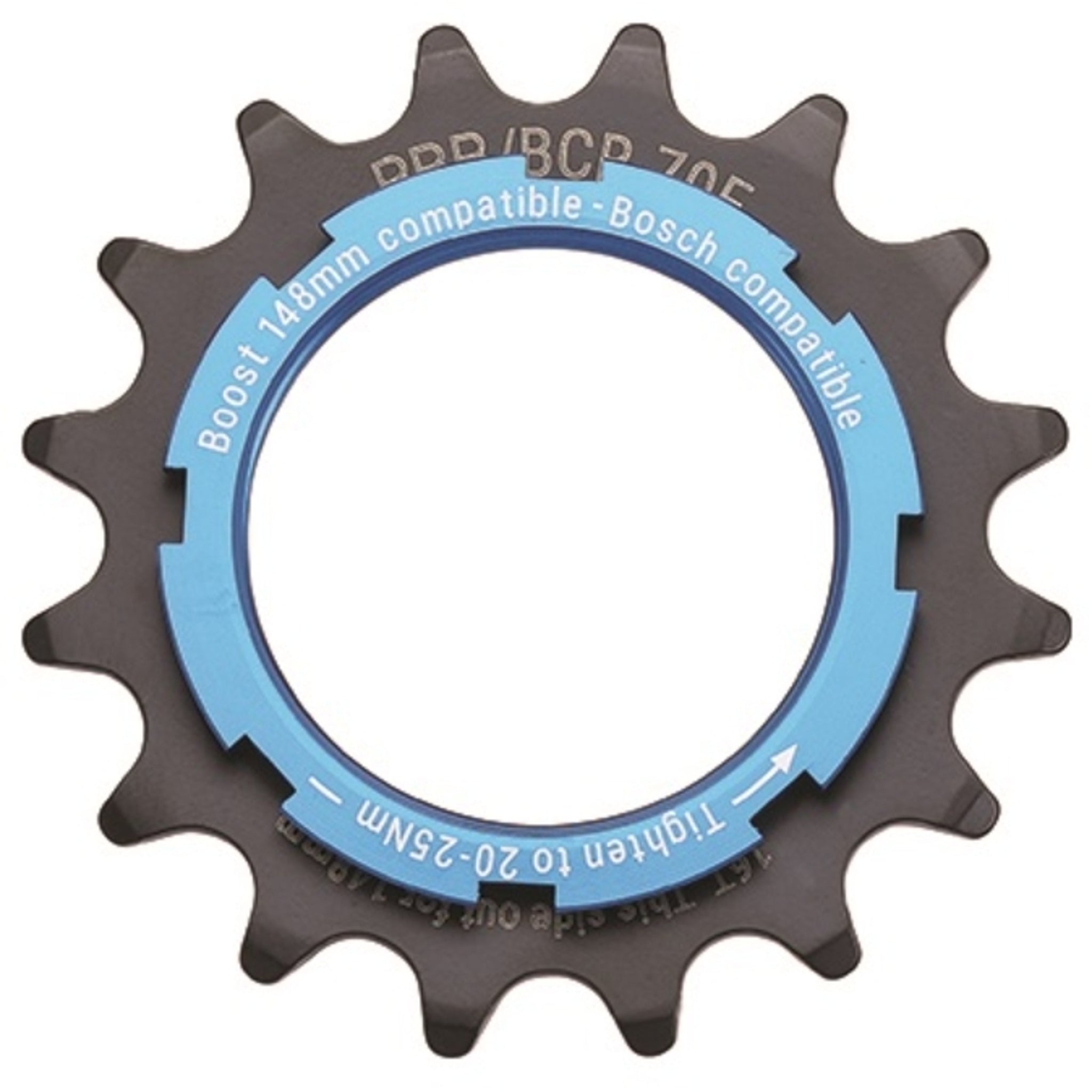 BBB Electric Bike Sprocket - 16 Tooth x 3/32 Inch Bosch-Compatible (Suitable for Boost 148mm Configuration)