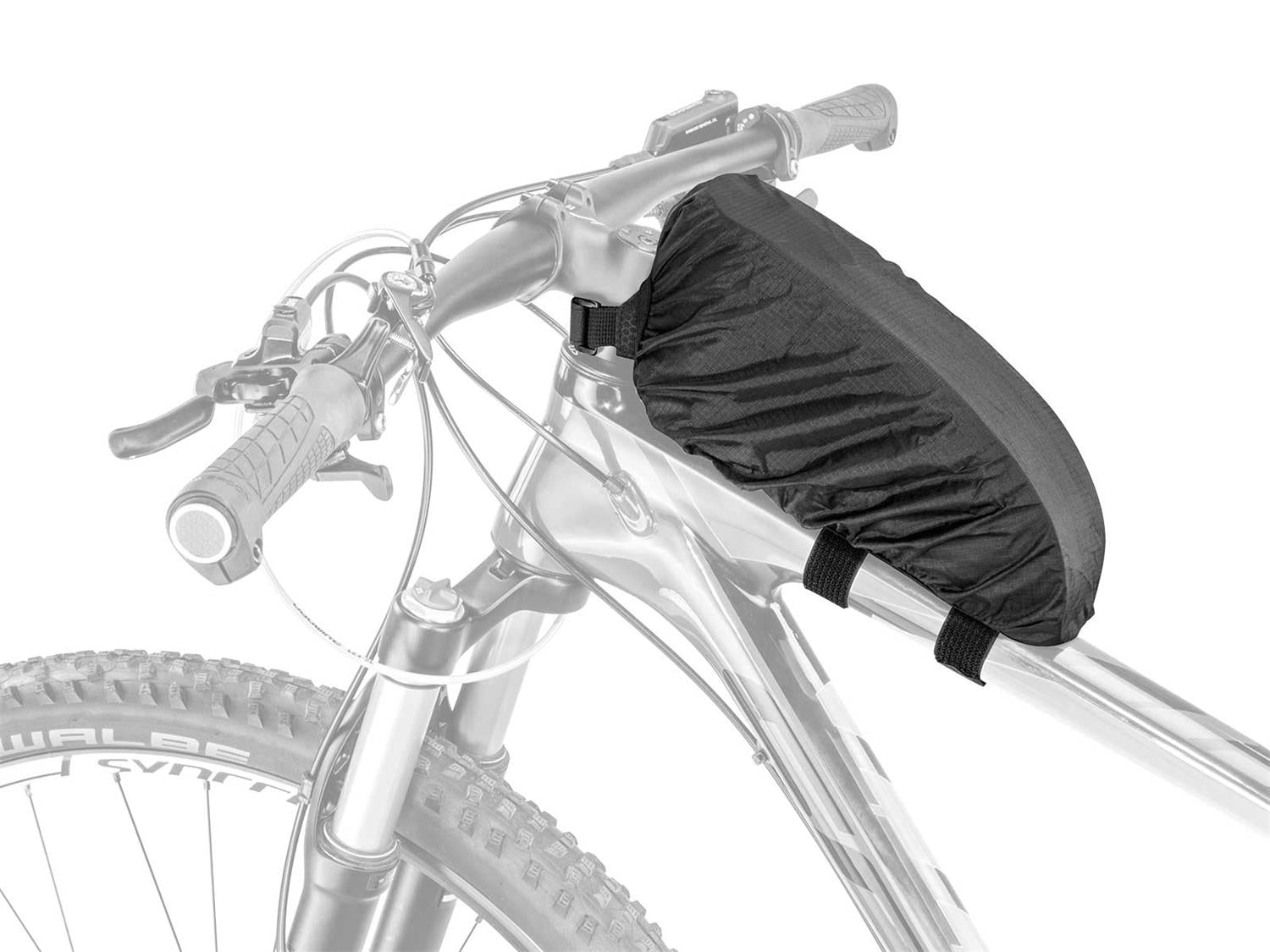 Topeak 0.75L Black Top Tube Mounted TopLoader Bag - Ideal Storage for Bikepackers