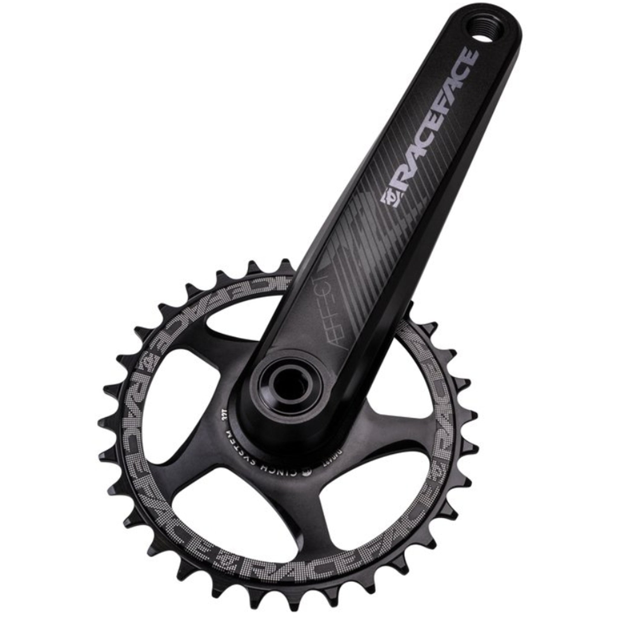 Black 165mm Race Face Aeffect - R High - Performance Crankarms