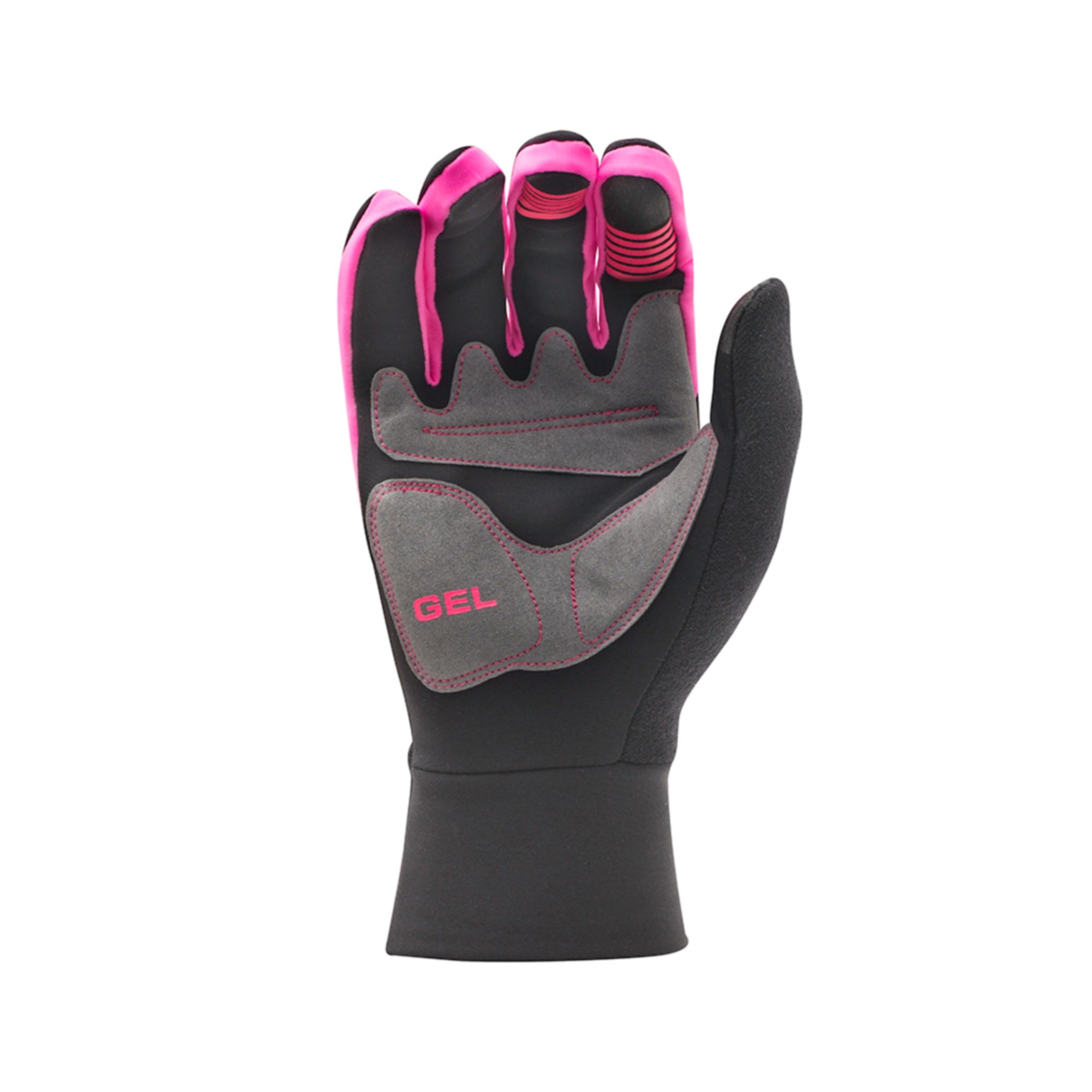 Bellwether Black/Pink Thermal Fleece Winter Gloves for Climate Control