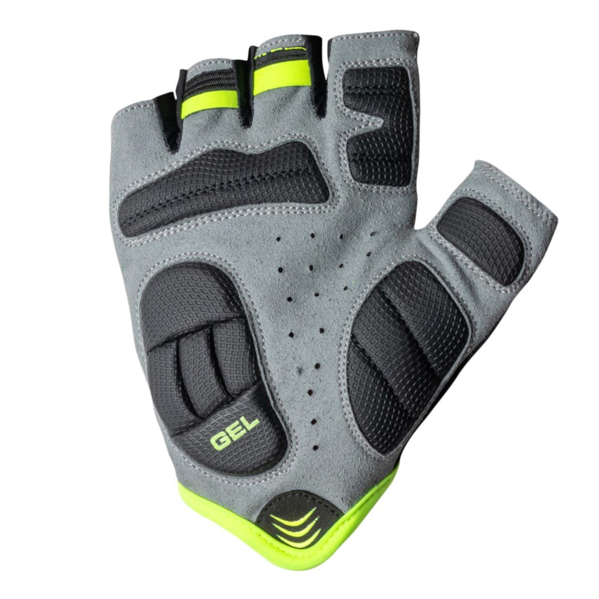 Bellwether Men's High-Visibility Ergonomic Gel Fingerless Cycling Gloves Version 2.0