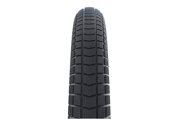 Schwalbe High - Performance Urban Balloonbike Tyre - Big Ben Plus, Size 26 x 2.15, Featuring GreenGuard SnakeSkin HS439 with RaceGuard Puncture Protection