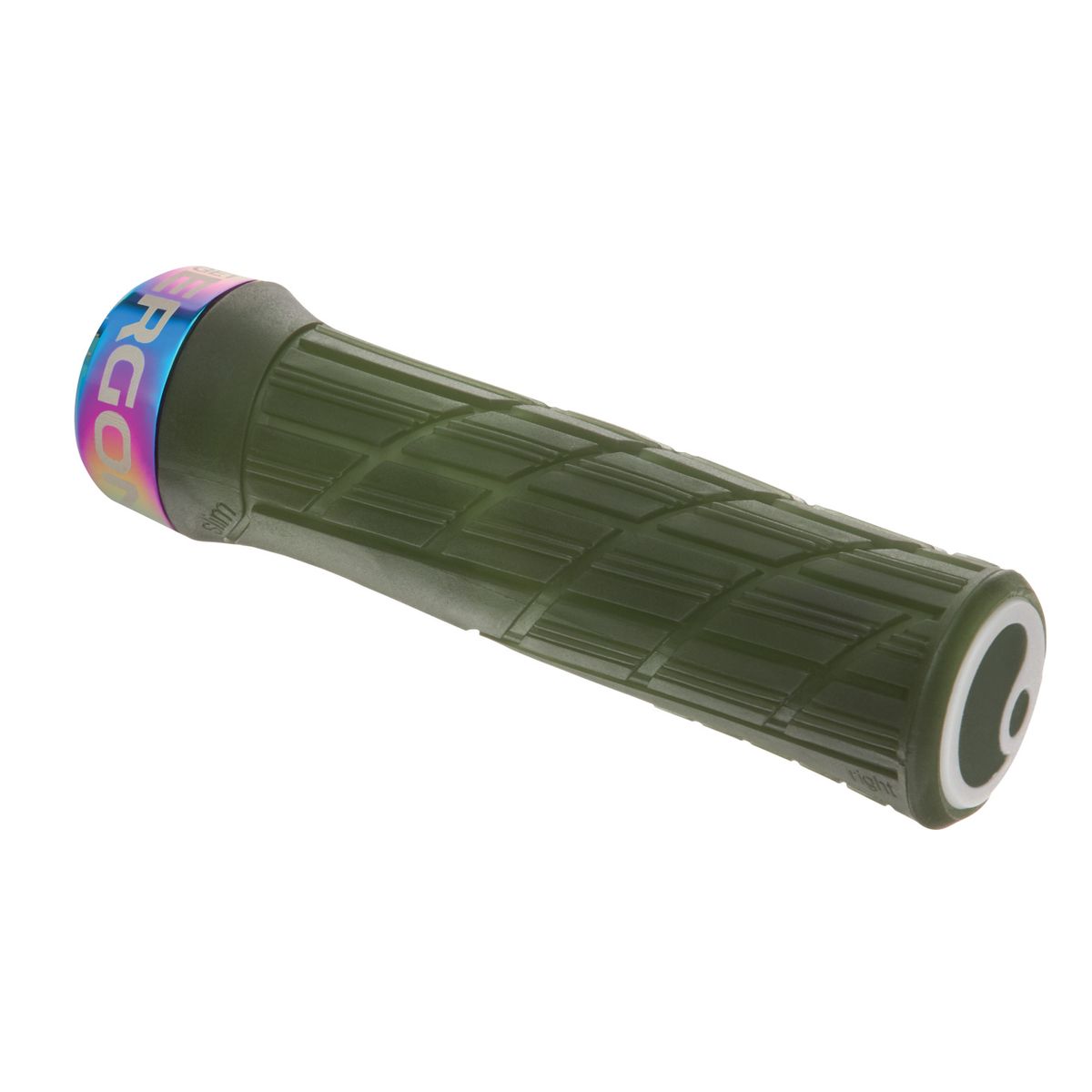 Ergon GE1 Evo Factory Slim Grips in Frozen Moss/Oil Slick Colors