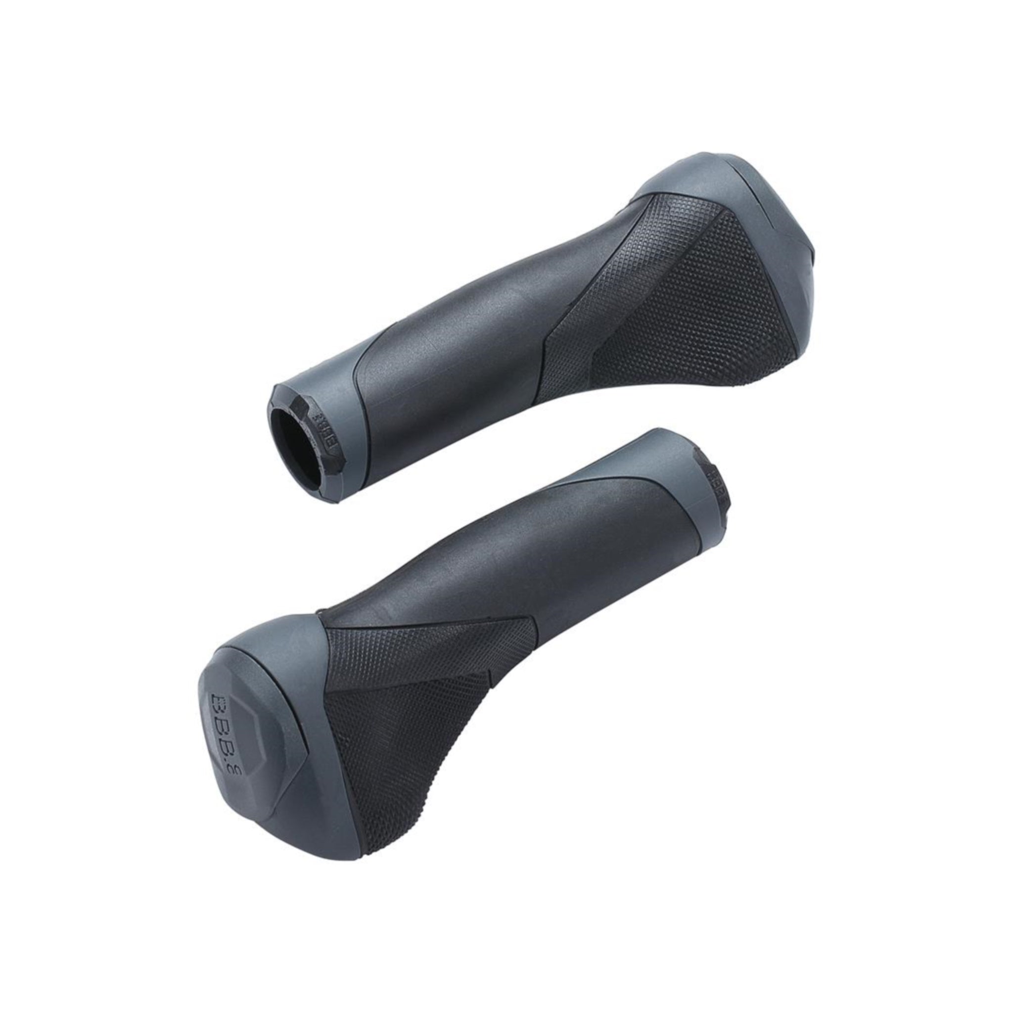 BBB 'ErgoStyle' 133mm Black/Grey Ergonomic Handlebar Grips