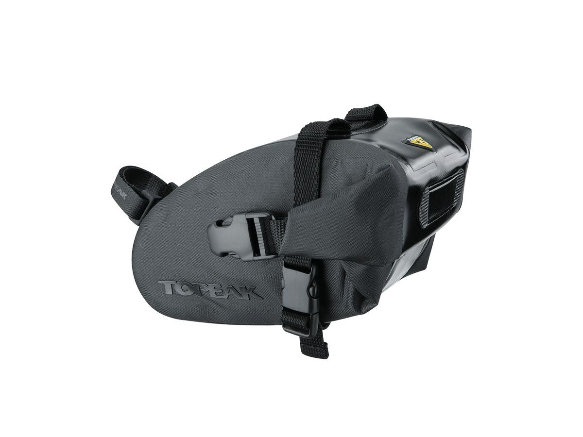 Medium Topeak Weatherproof Wedge Drybag Saddle Pack with Quick Release Straps