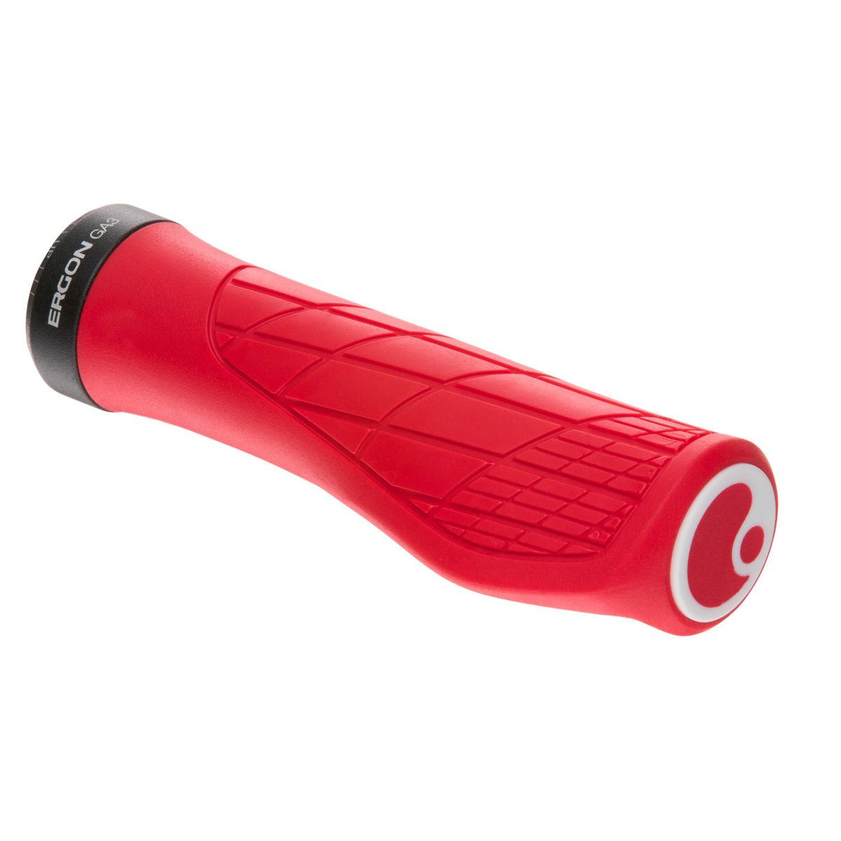 Ergon GA3 Small Ergonomic Mountain Bike Grips in Risky Red