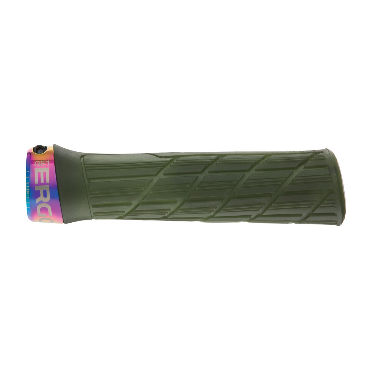 Ergon GE1 Evo Factory Slim Grips in Frozen Moss/Oil Slick Colors