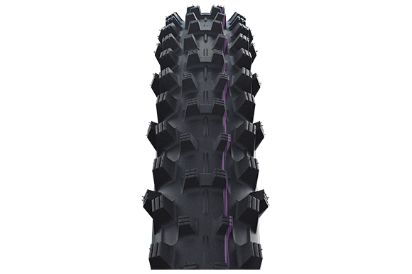 Schwalbe Dirty Dan 29x2.35 Purple Evolution Folding Addix Ultra Soft TL-Easy SuperDownhill Tire