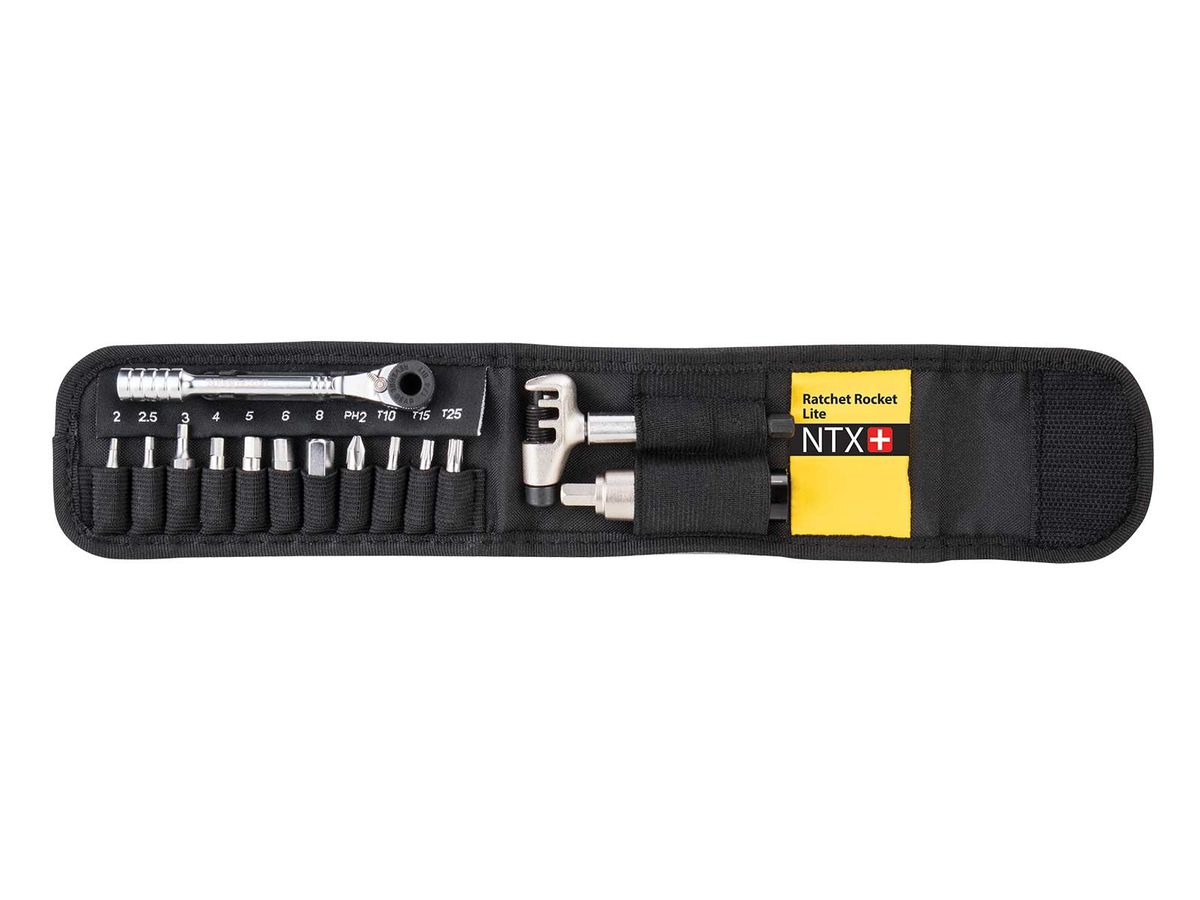 Topeak Torq Wrench Ratchet Rocket Lite NTX+ Bicycle Repair Tool Set