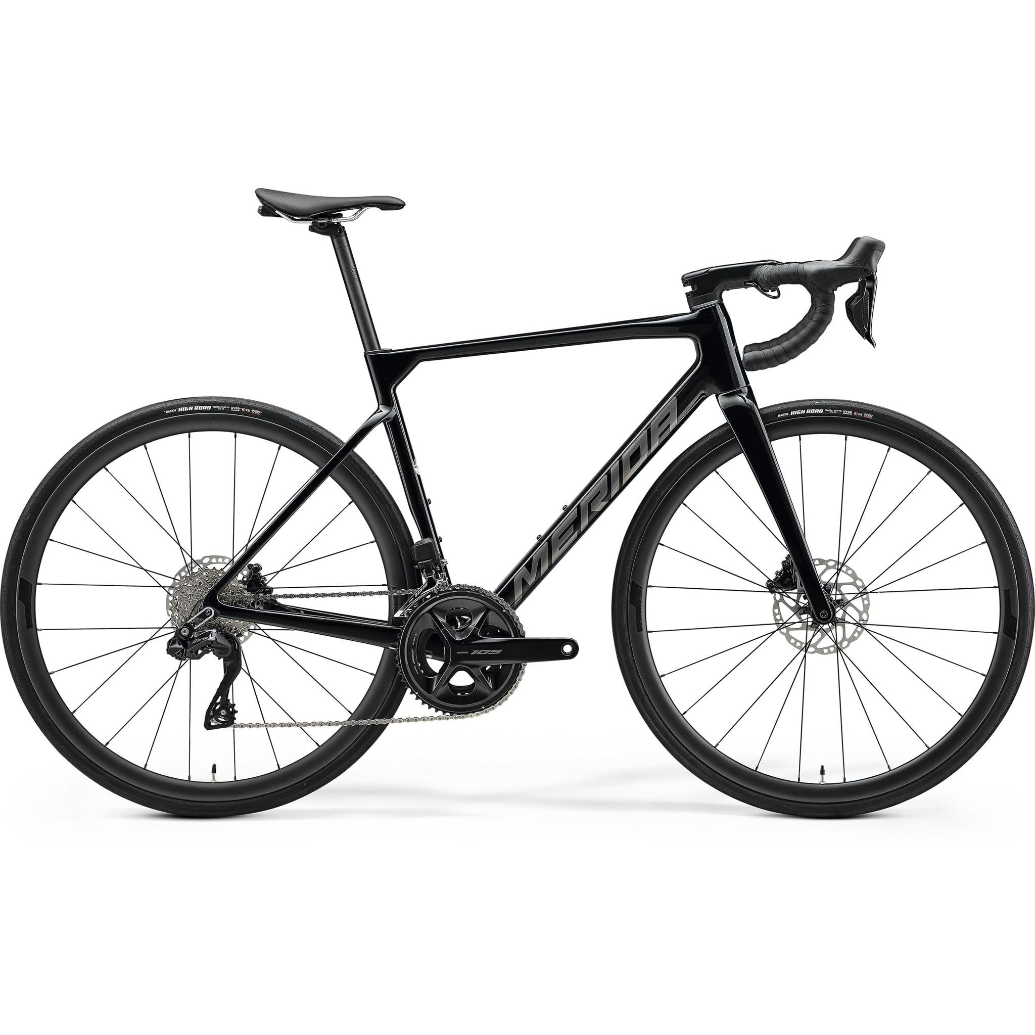 Merida Scultura 6000 Metallic Black/Gunmetal Grey Road Racing Bike with Advanced Features