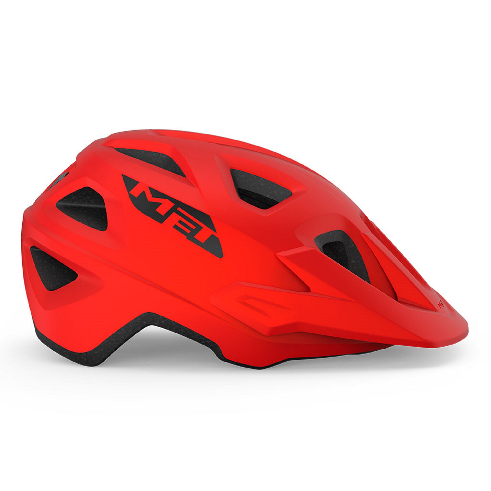 Met Echo Mountain Bike Helmet in Matte Red Color