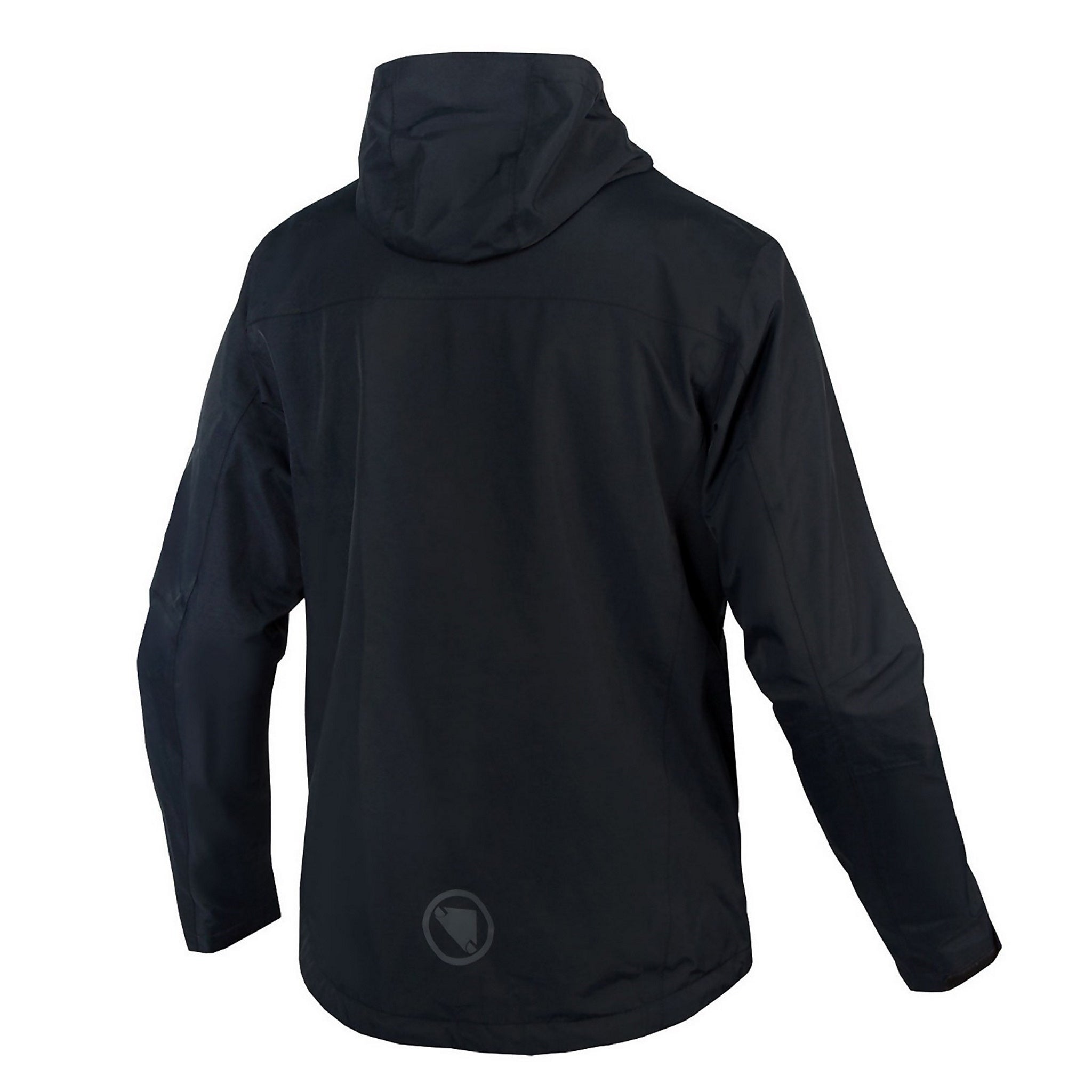 Endura Men's Hummvee Series Waterproof and Breathable Hooded Casual Outdoor Jacket in Black Color