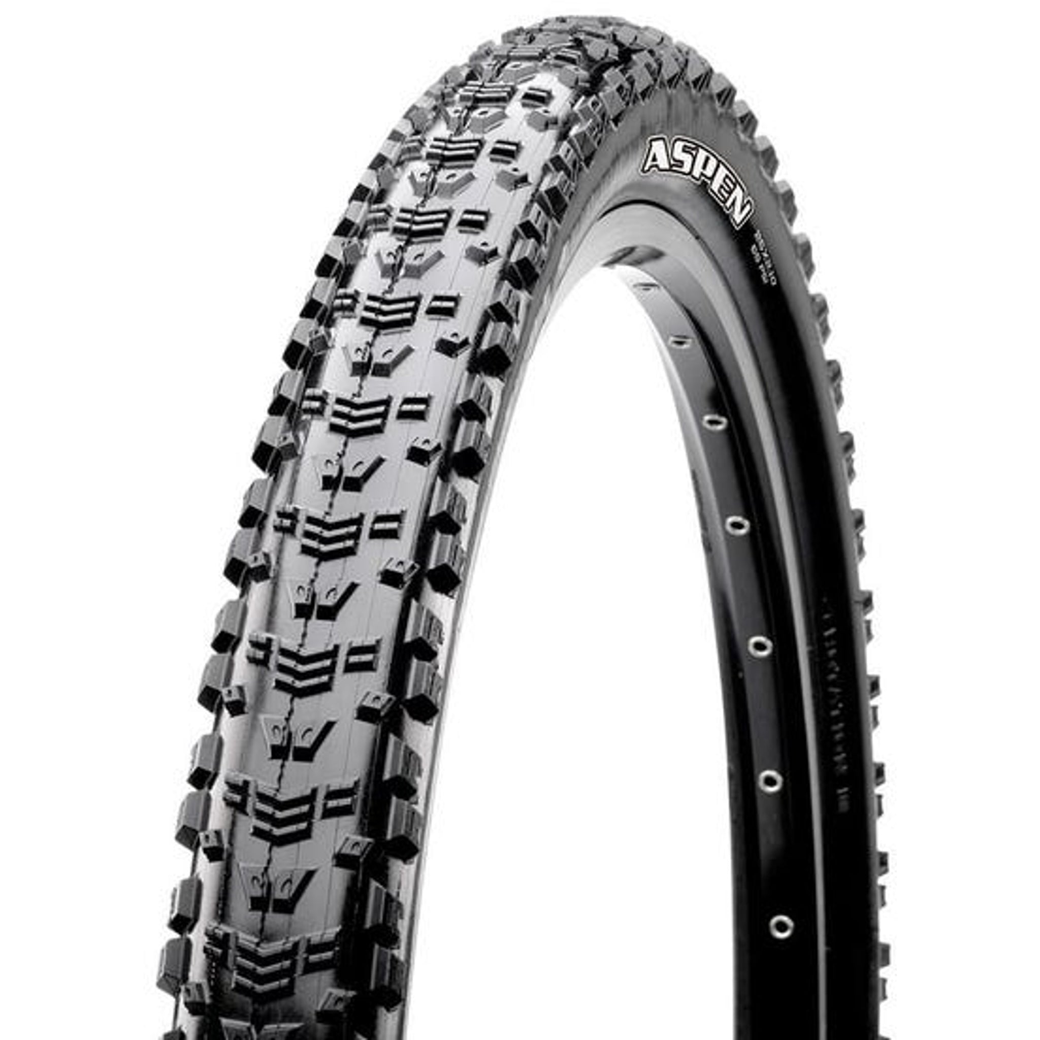 Maxxis Aspen 29 X 2.4 Black Folding MTB Tyre with EXO, 120 TPI & MaxxSpeed for XC Racing