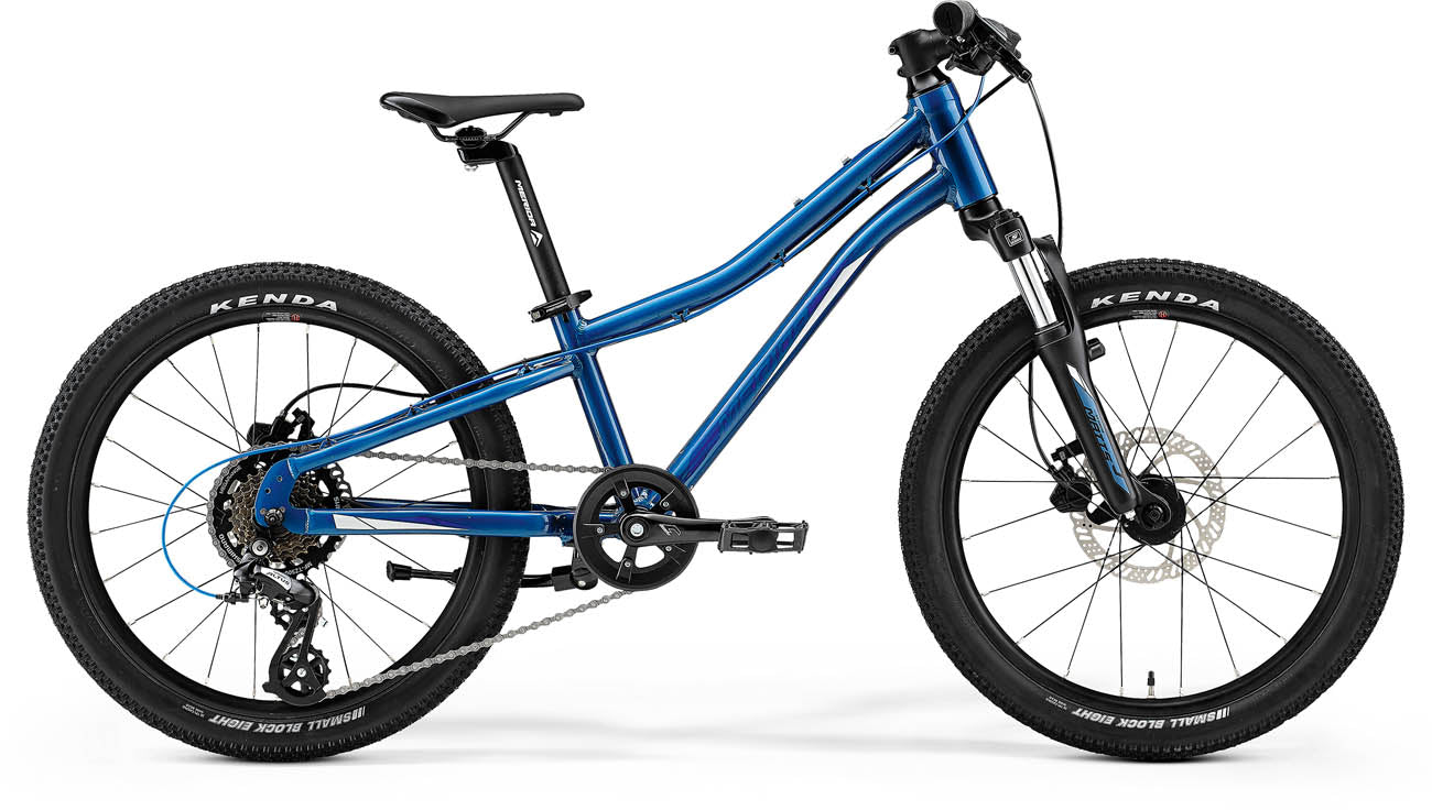 Blue Merida Matts J20 Disc 20 - Ideal Kids Mountain Bike for 6 - 10 Years Old