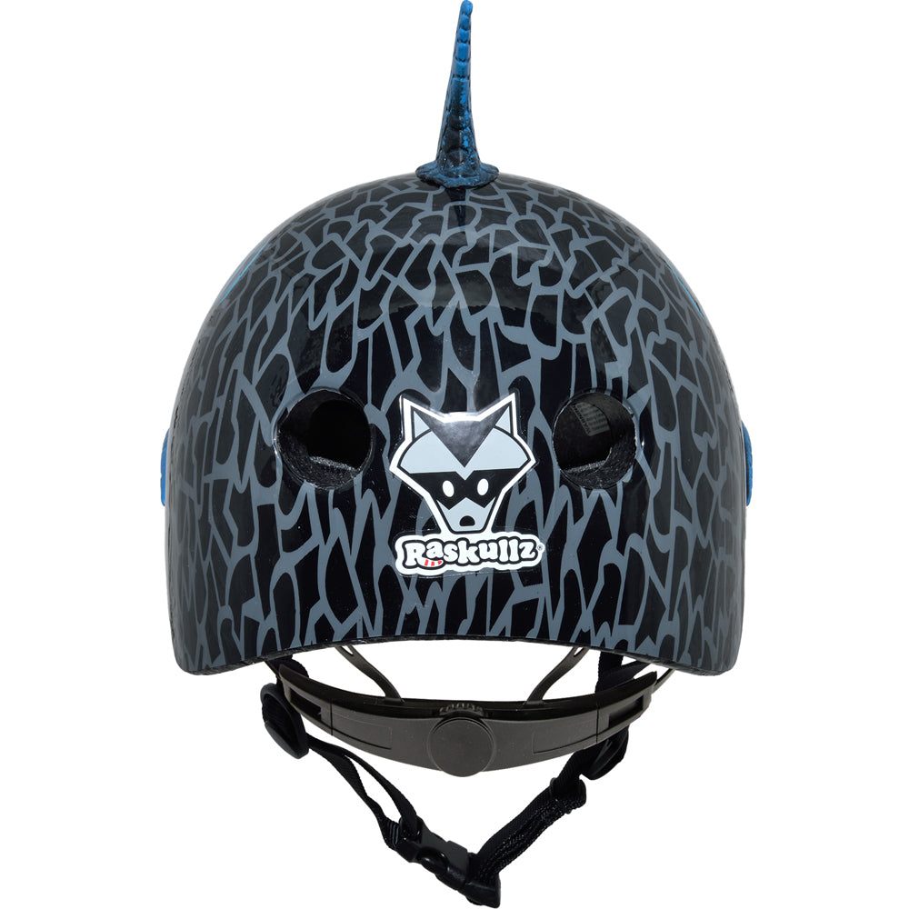 Raskullz Kids' Black and Blue Shark Attack Design Bicycle Helmet for Children Aged 5 - 8