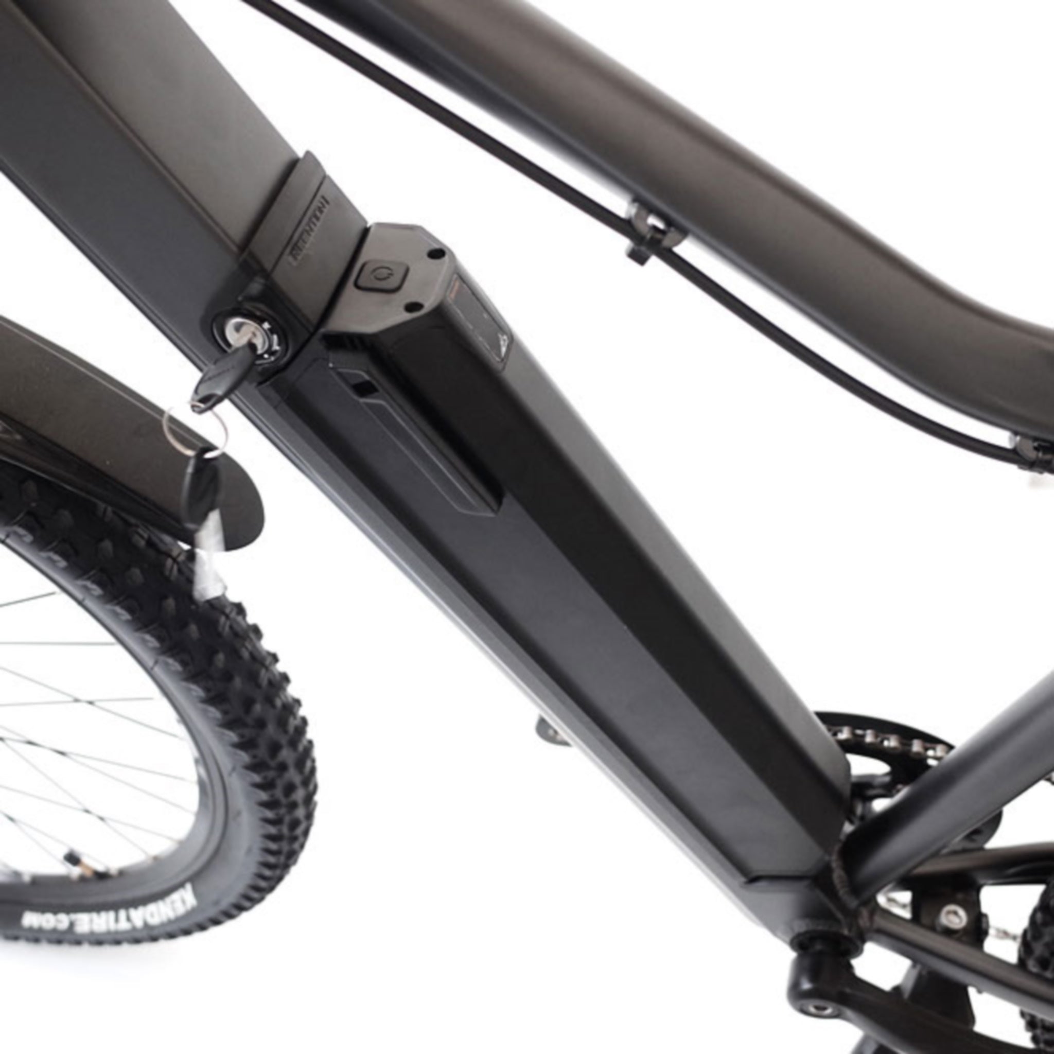 Grey E-Rider Summit Electric Bike with 460wh Battery and 27.5 Wheels