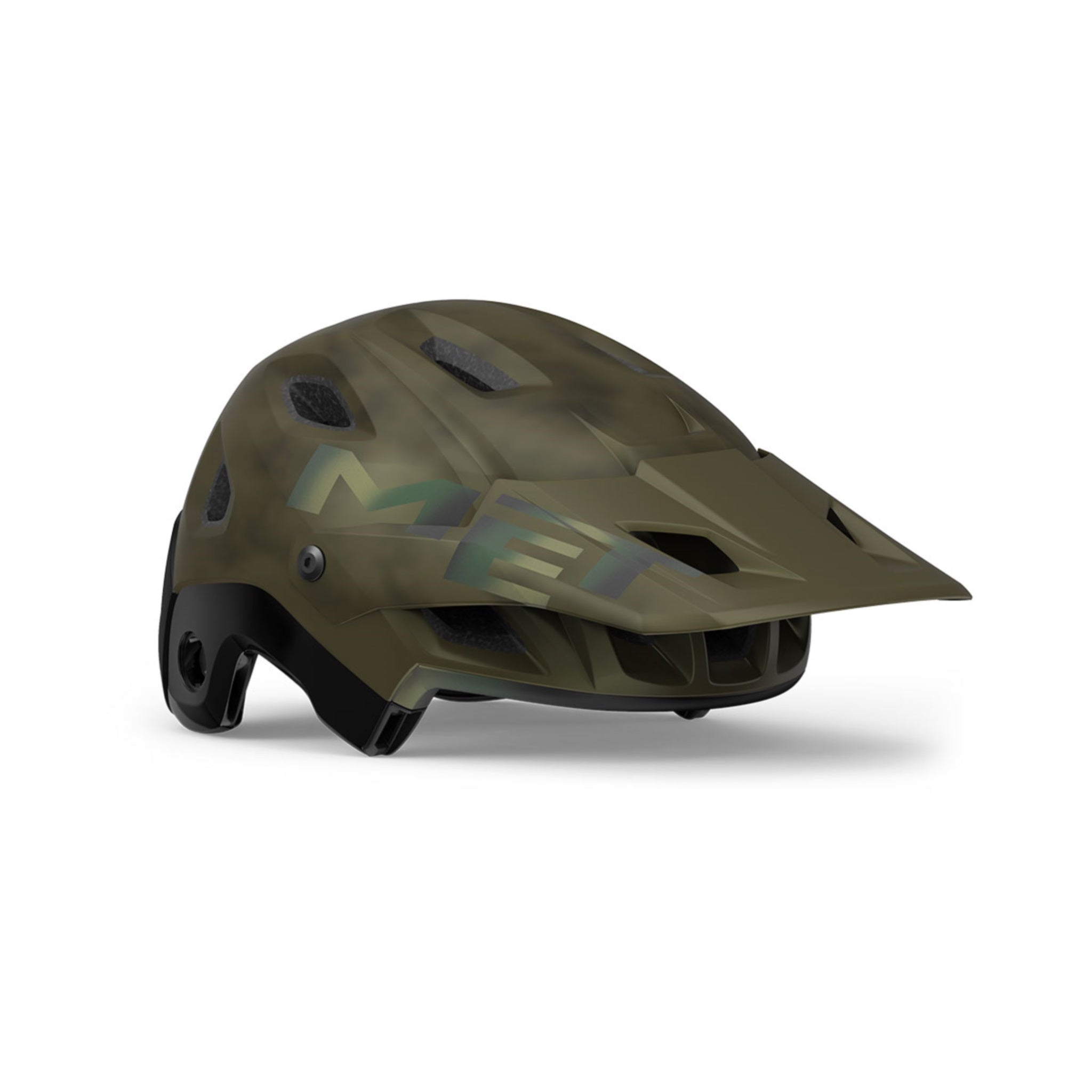 Met Parachute MCR MIPS Convertible Helmet with Stunning Kiwi Iridescent Finish