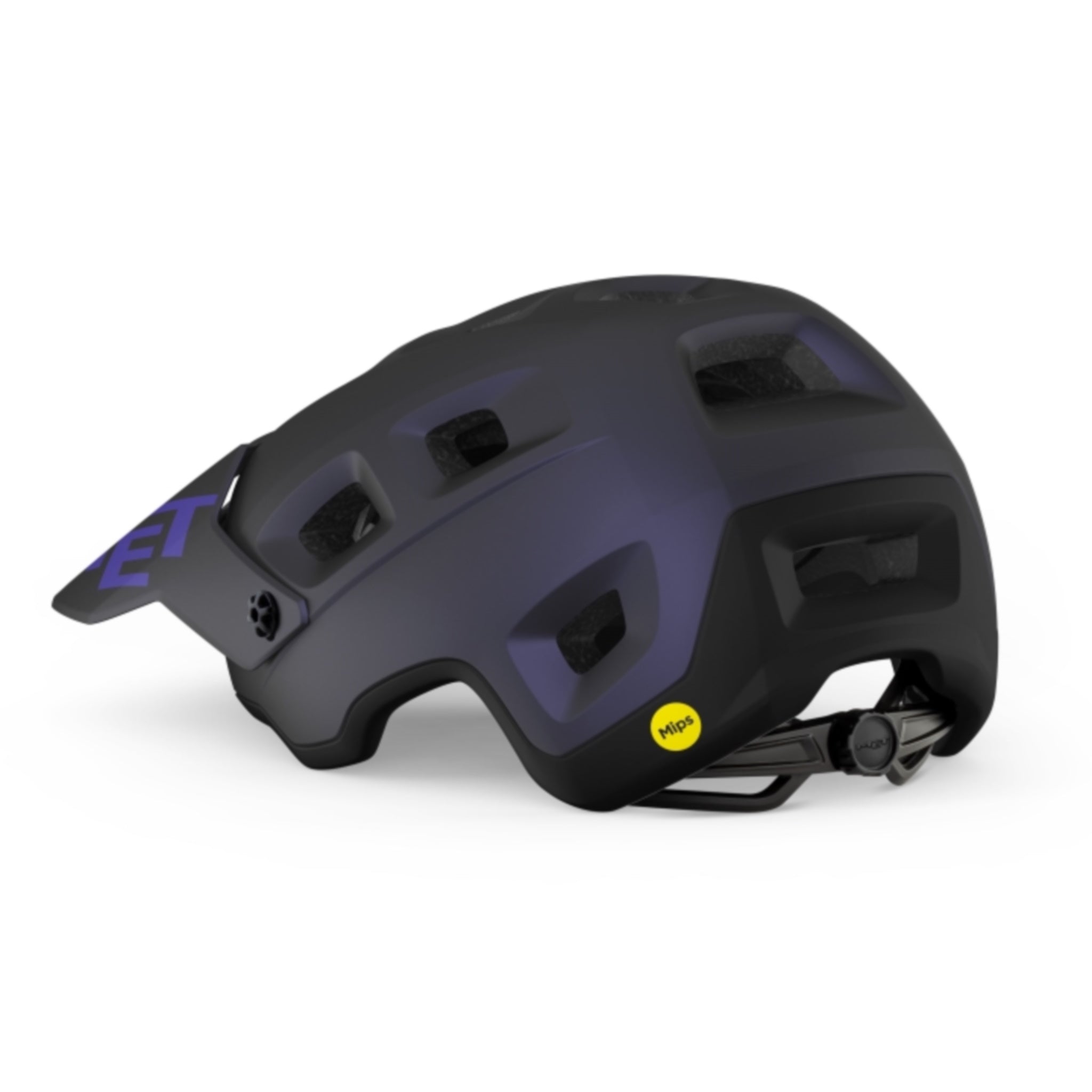MET Terranova MIPS Deep Purple Mountain Bike Helmet with Enhanced Safety