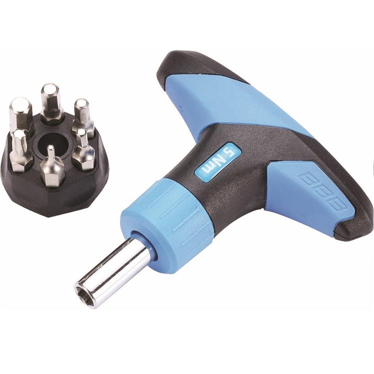BBB TorquFix 5nm Torque Wrench with 1/4 Inch Drive for Precise Torque Application