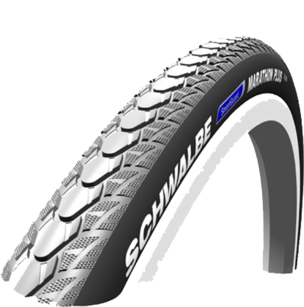 Upgraded 27.5 x 1.50 Schwalbe Marathon Plus Ebike Touring Tyre