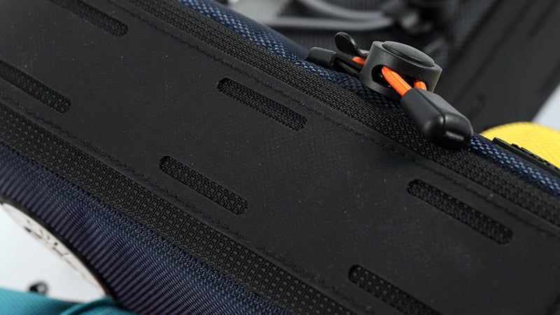 ULAC Neo Porter Nomadpak Trekking Pro 1.2L Top Tube Bicycle Storage Bag - Black and Grey