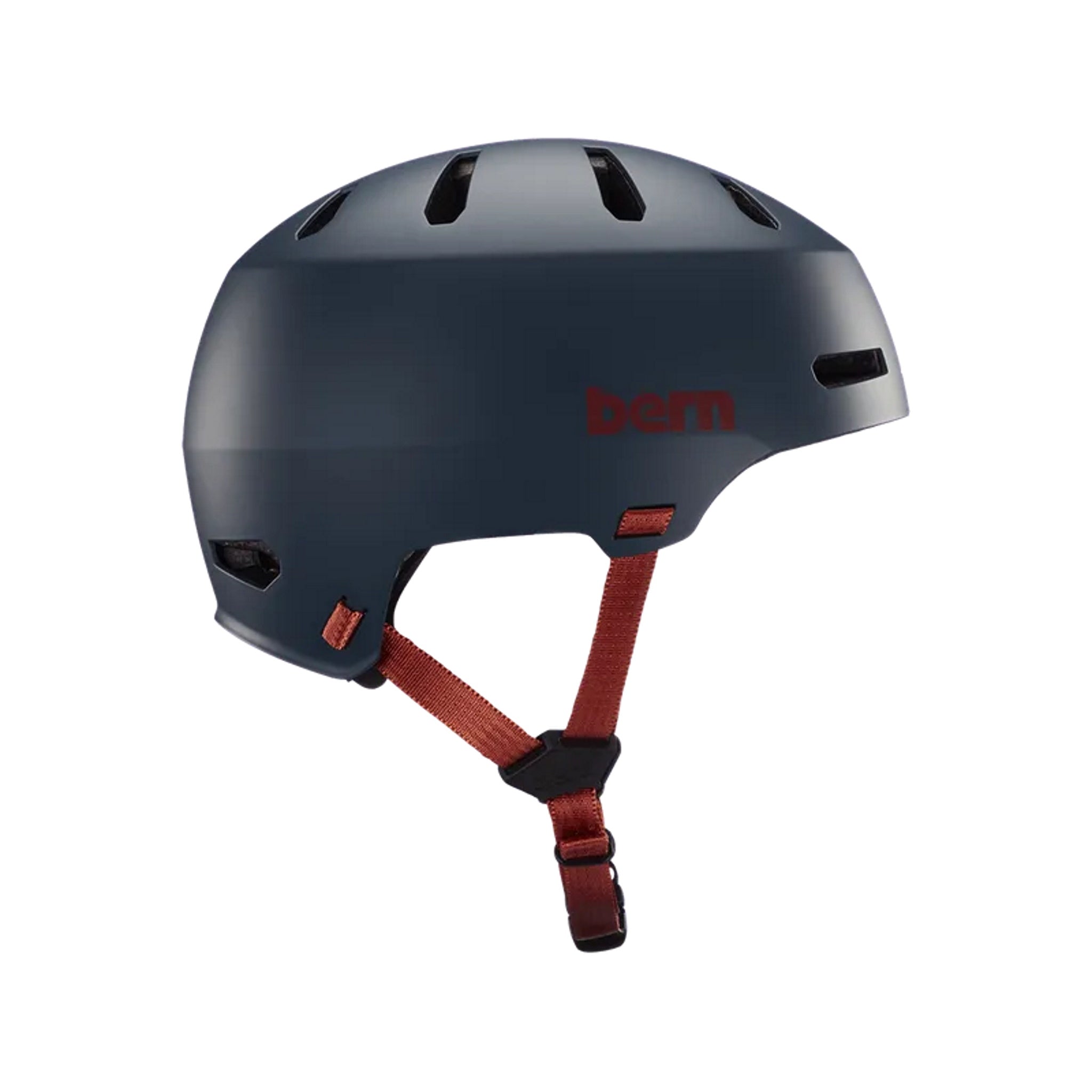Bern Macon 2.0 MIPS Matte Navy Bicycle Helmet - The Lightweight and Durable Choice