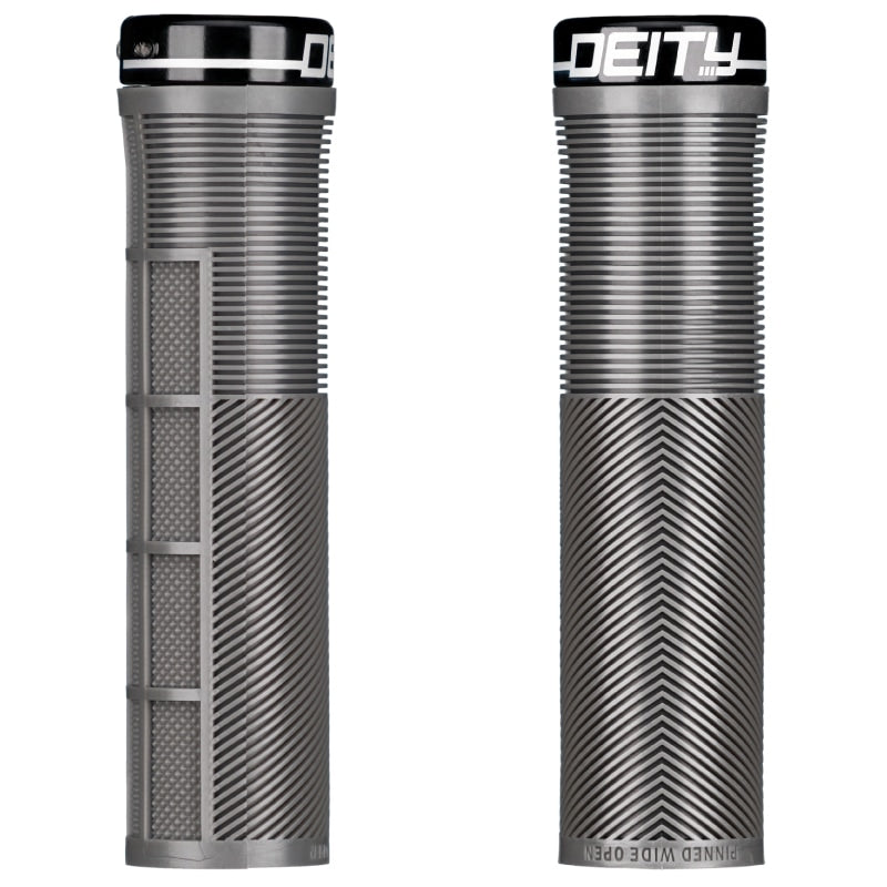 Deity Stealth Lock-On Knuckleduster Bike Grips with High - Durability