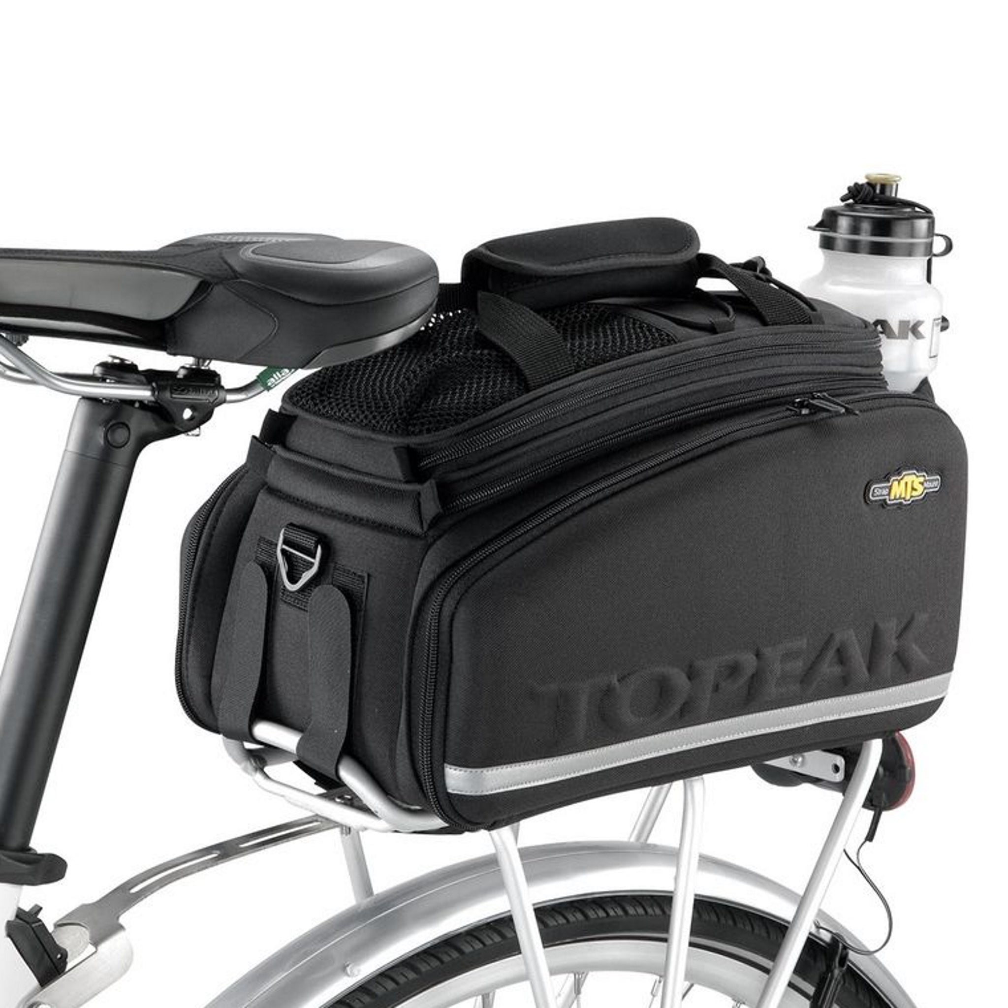 Topeak Trunk Bag MTS DXP with Expandable Panniers for Bicycle Storage