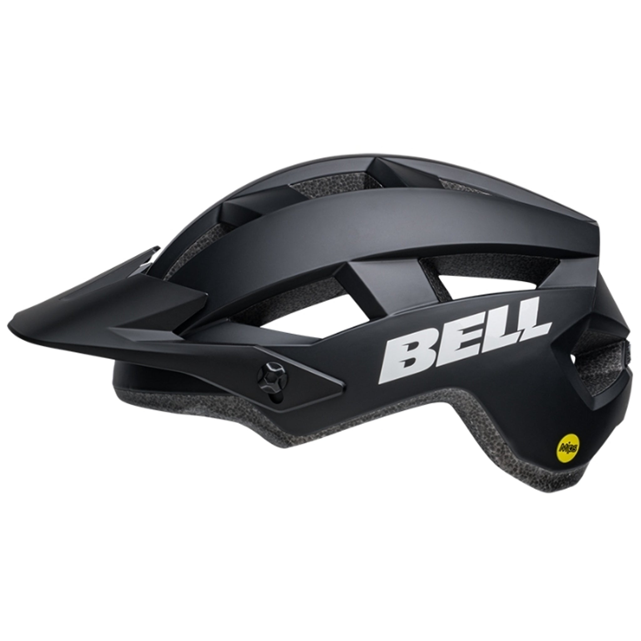 Matte Black Bell Spark 2 MIPS All-Round Mountain Bike Helmet