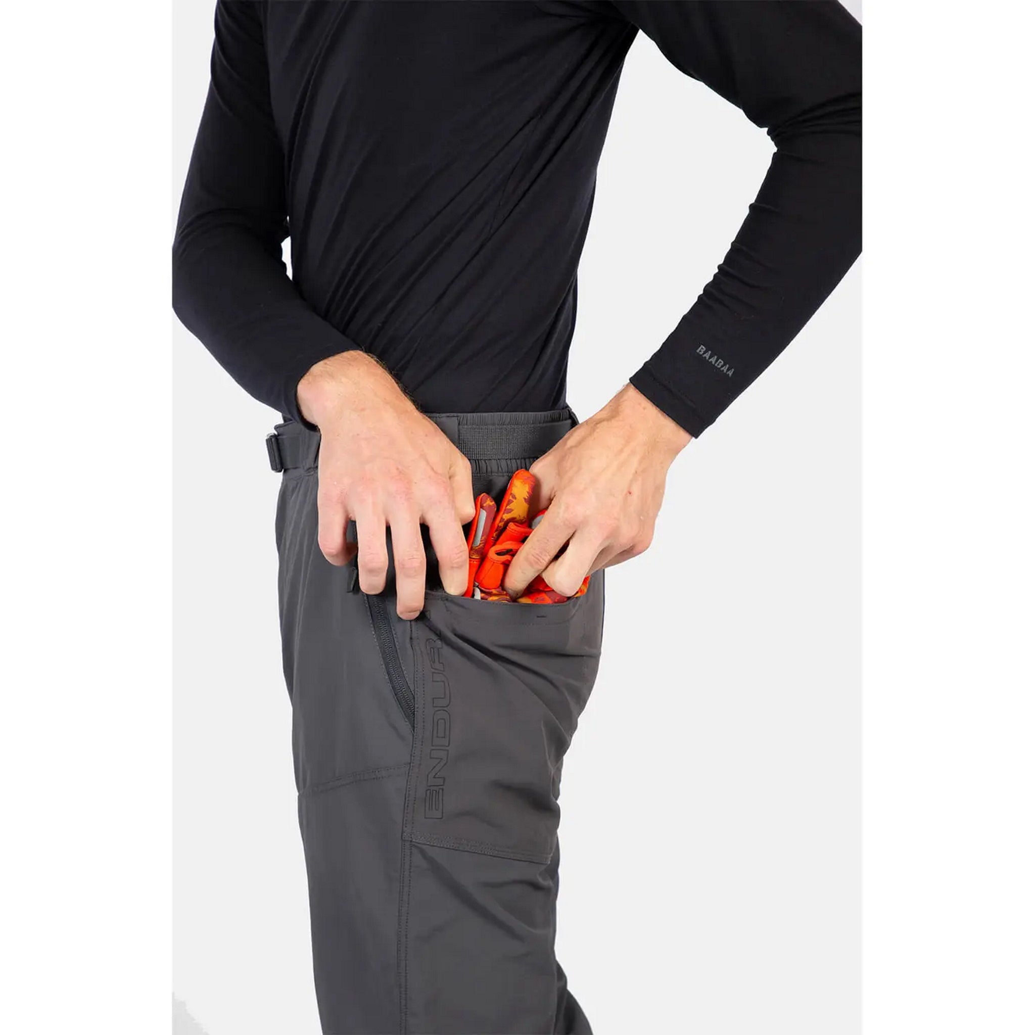 Endura Black Hummvee Mountain Biking Pants for Trail and Urban Cycling
