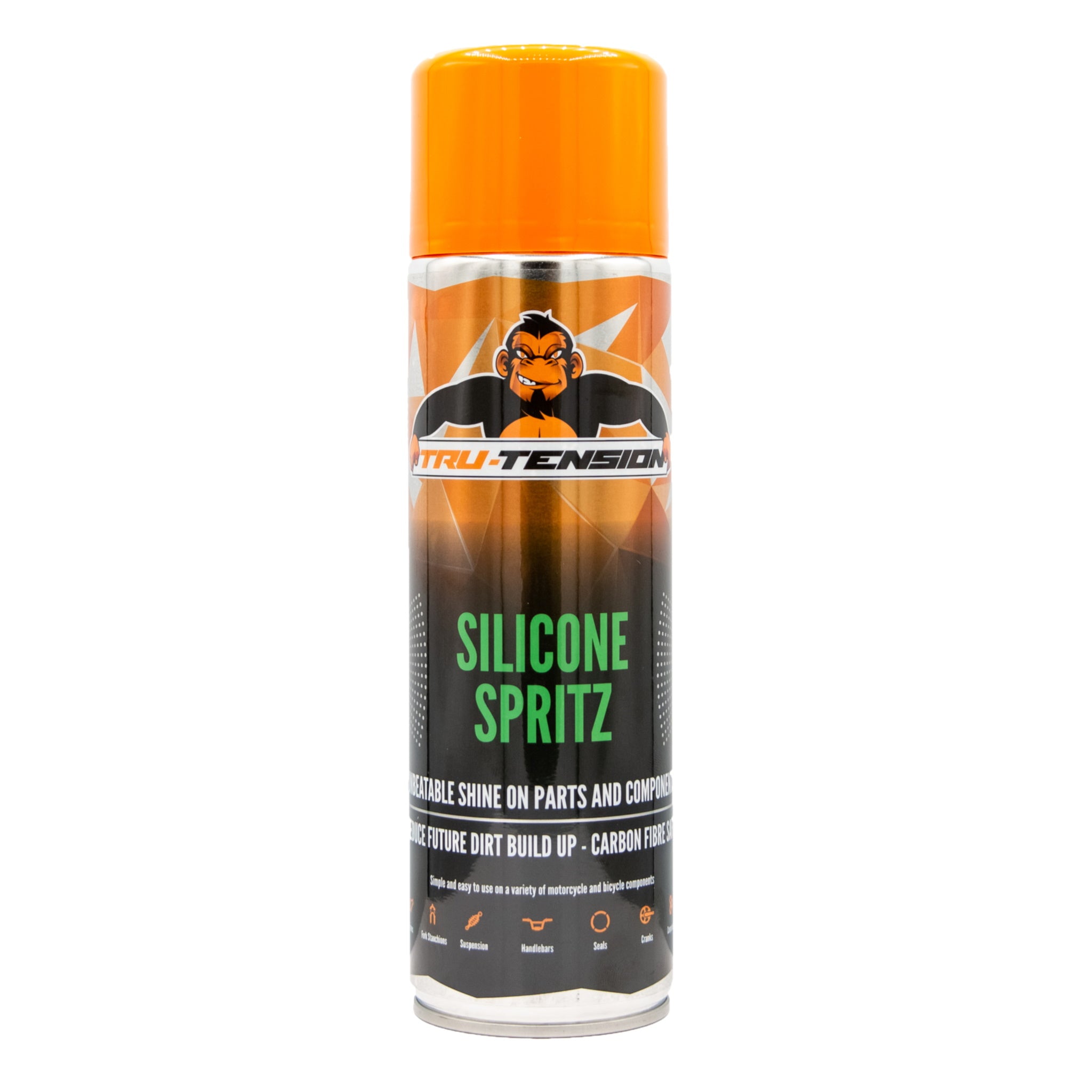 Tru-Tension Silicone Spritz Aerosol Spray for Parts and Components Shine