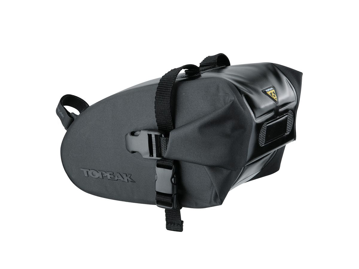 Medium Topeak Weatherproof Wedge Drybag Saddle Pack with Quick Release Straps