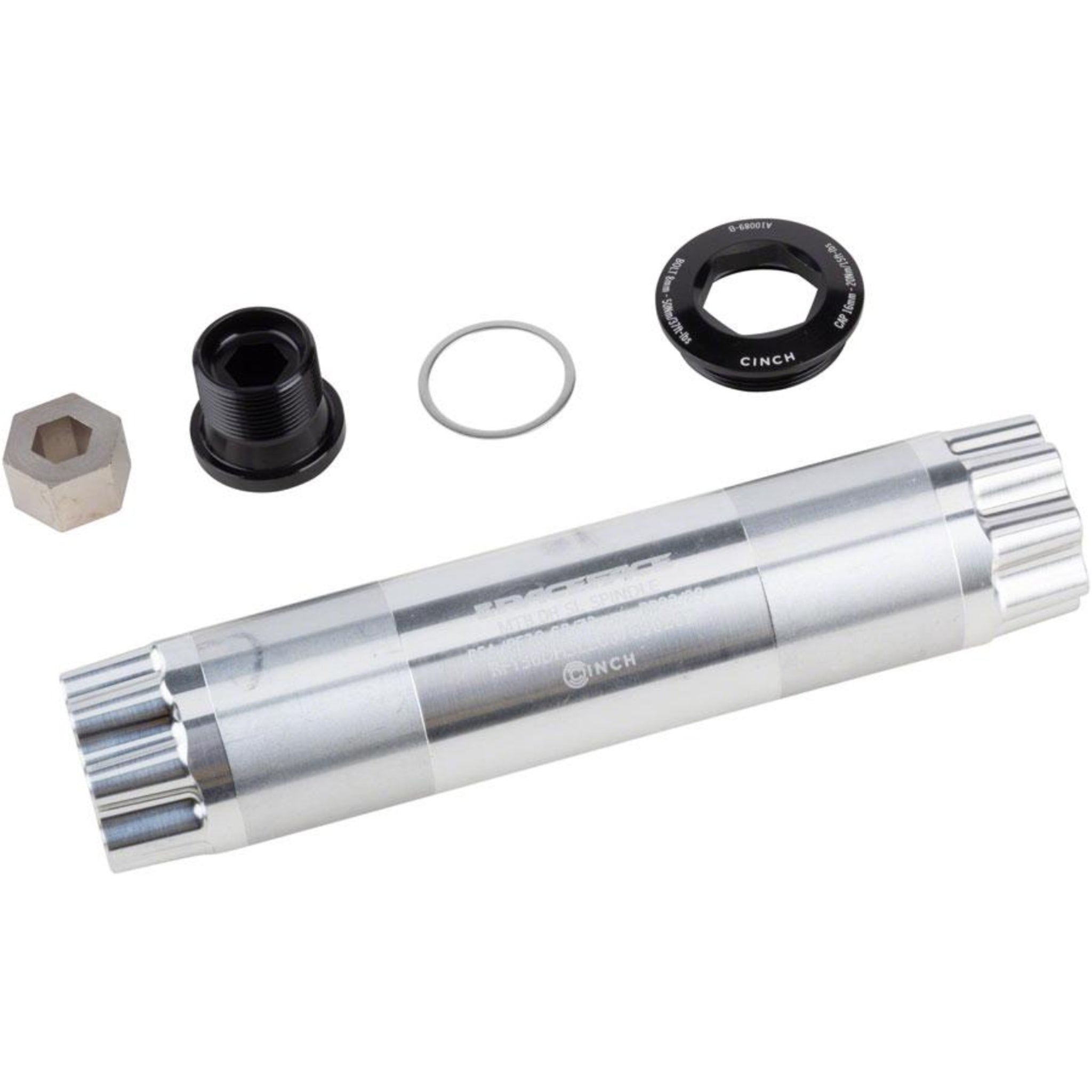 Race Face Cinch Spindle Kit - 30mm Spindle for 83mm/151.5mm Bottom Bracket, Suitable for Turbine, Atlas, Sixc, Next SL, Next R, and ERA Crank Models