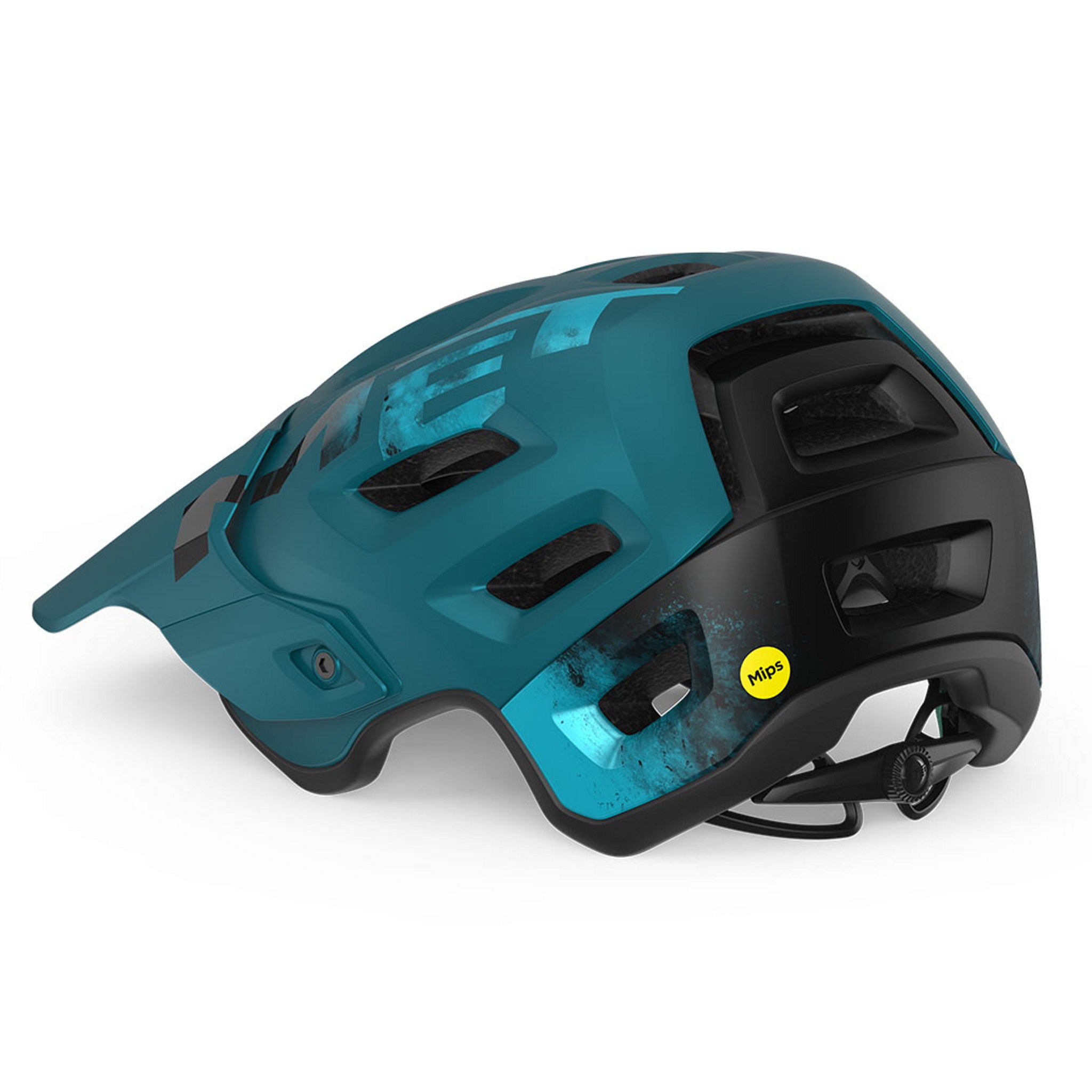 MET Roam MIPS Mountain Bike Helmet in Stunning Petrol Blue